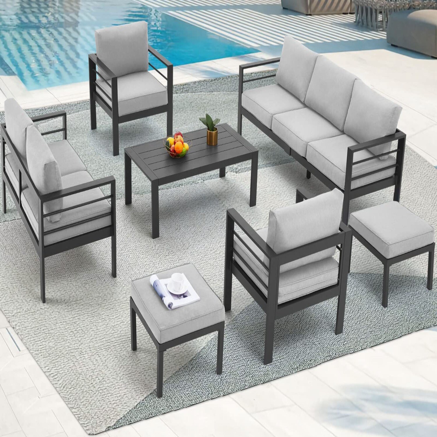 AECOJOY 16301GR-LS01 Patio-Sofas-Daybeds - View #5
