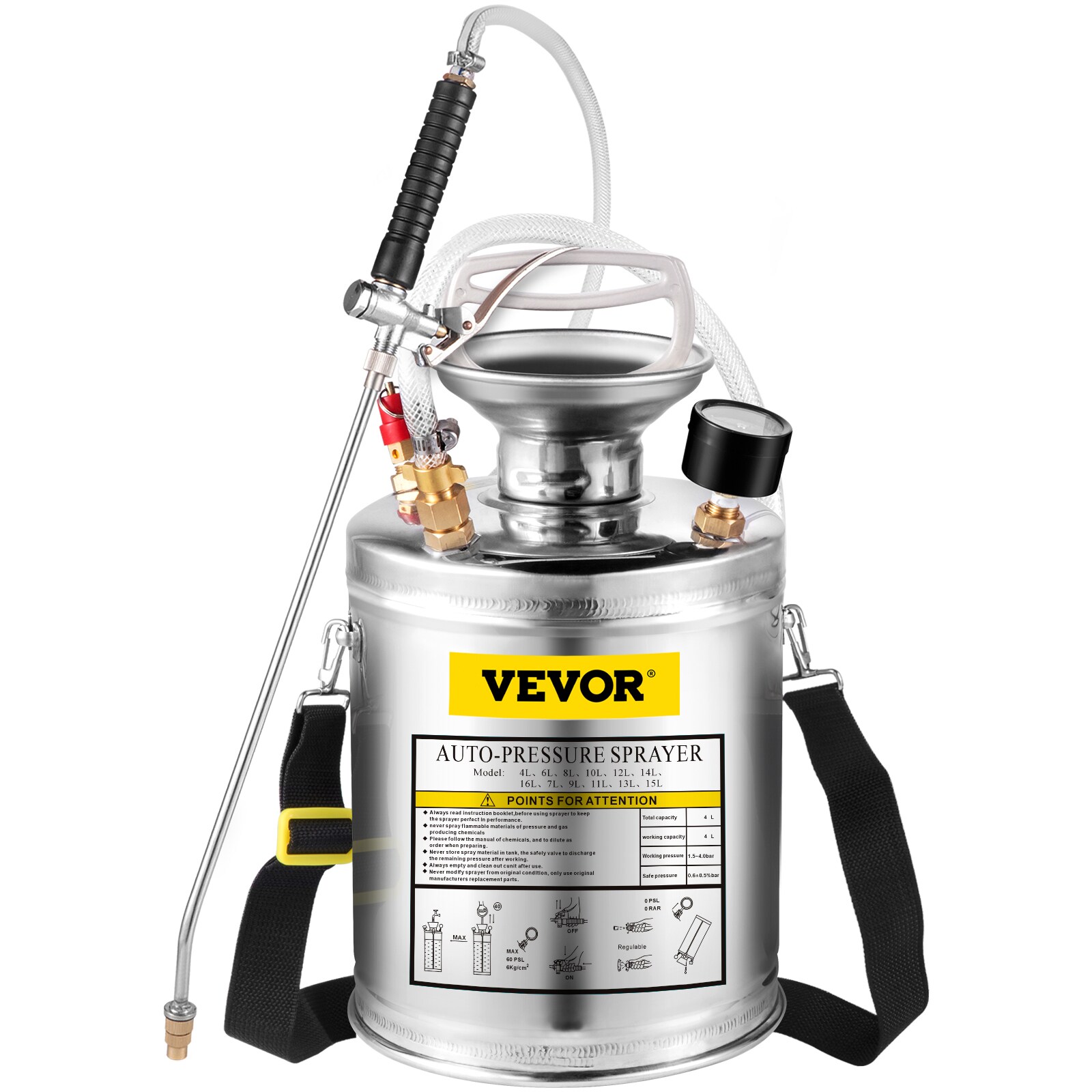 VEVOR PWQBXG4L000000001V0 Tank-Sprayers - View #10