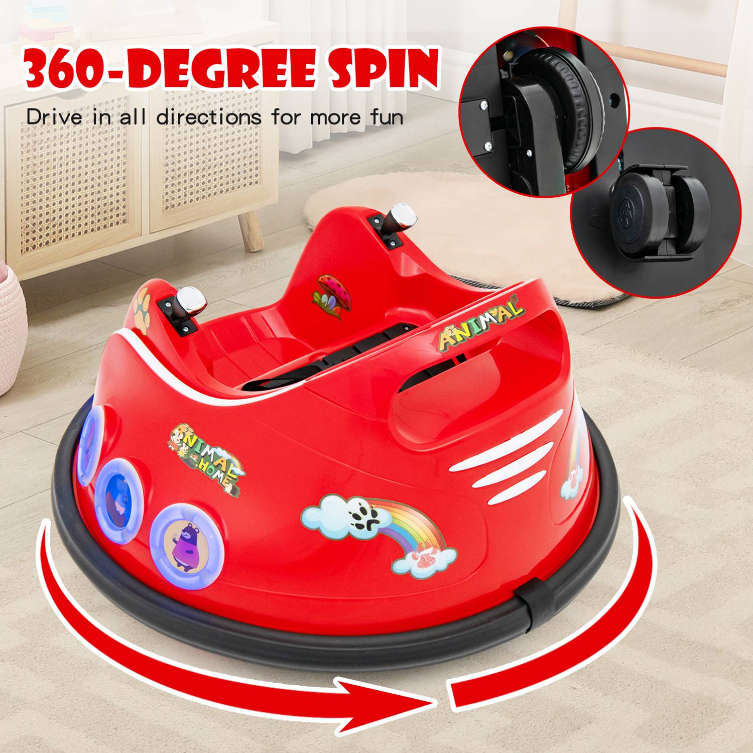 Costway CSHY002619 Play-Toys - View #5