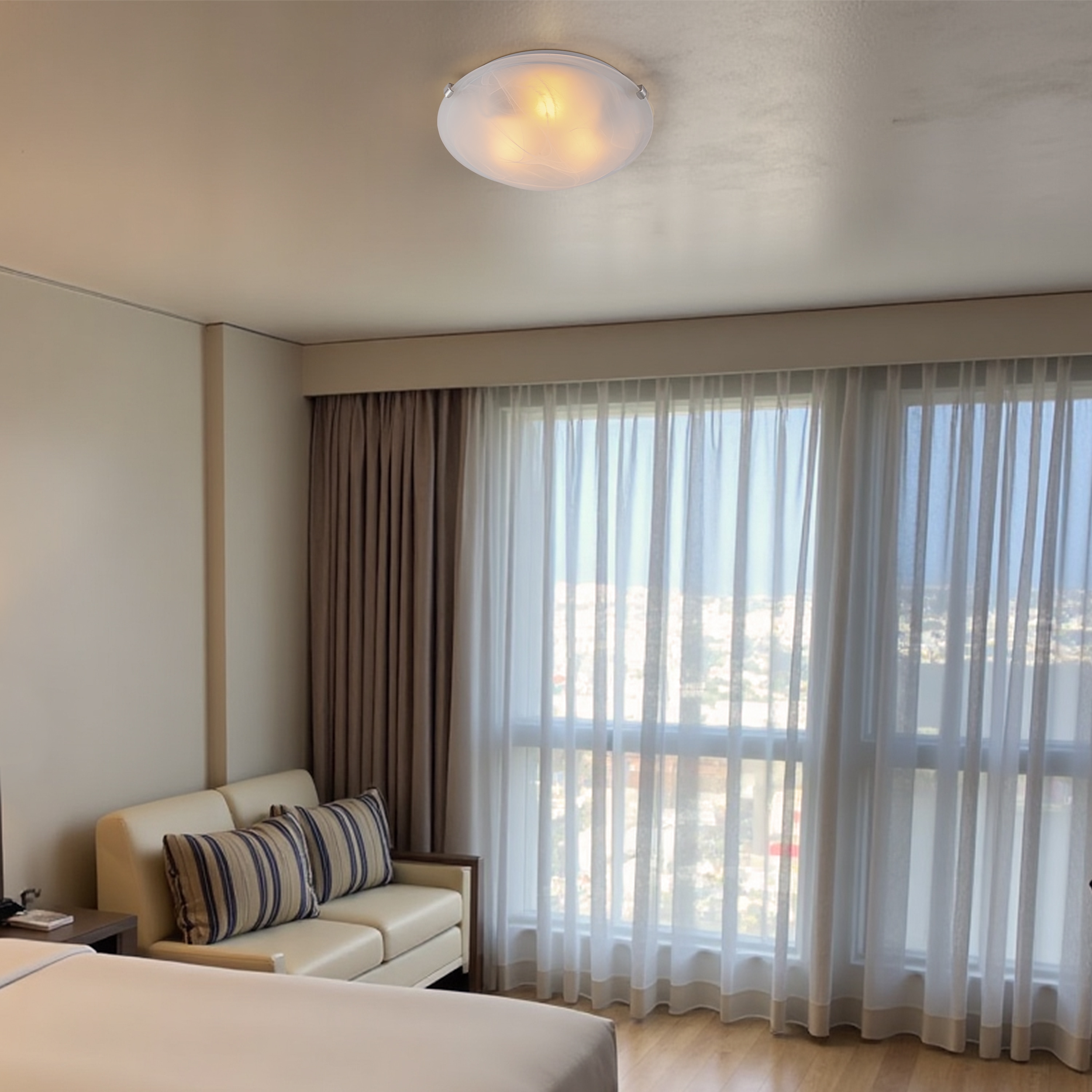 C Cattleya LCA2631-6SFMN flushmounts - View #2