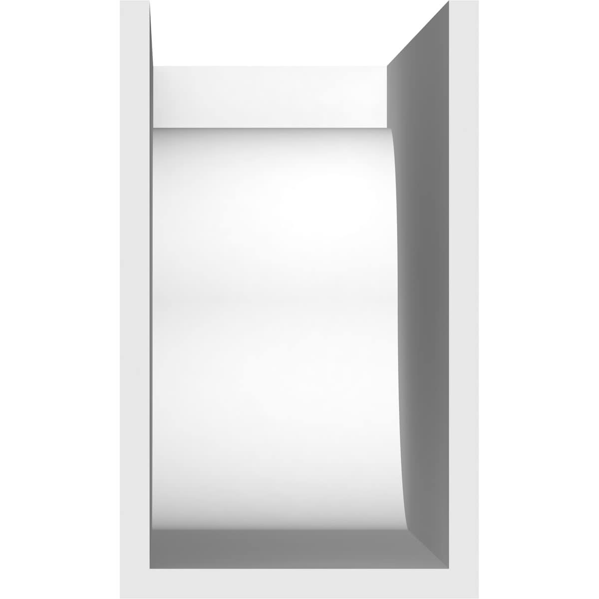 Ekena Millwork RFTP06X10X24DEL Exterior-Brackets-Braces - View #4