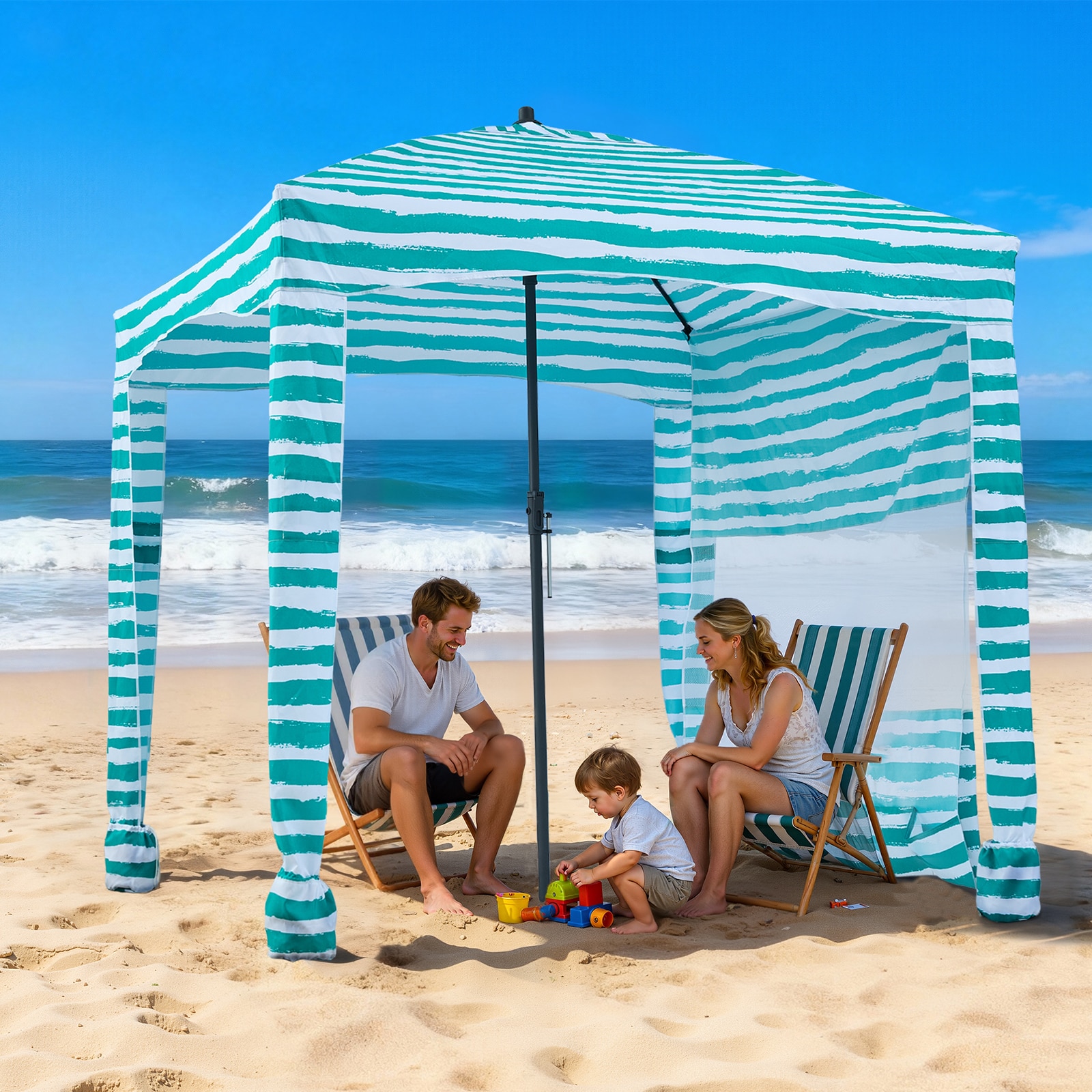 academy patio umbrella The Shade 6.5 ft Patio Umbrella Beige Light 01