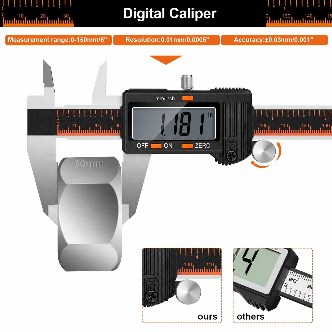 Linder Group Inc L3DZ3WJK calipers - View #2