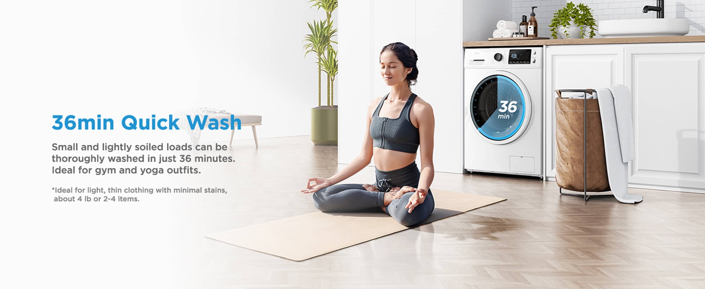 Midea MLC27N3AWW Combination-Washers-Dryers - View #6