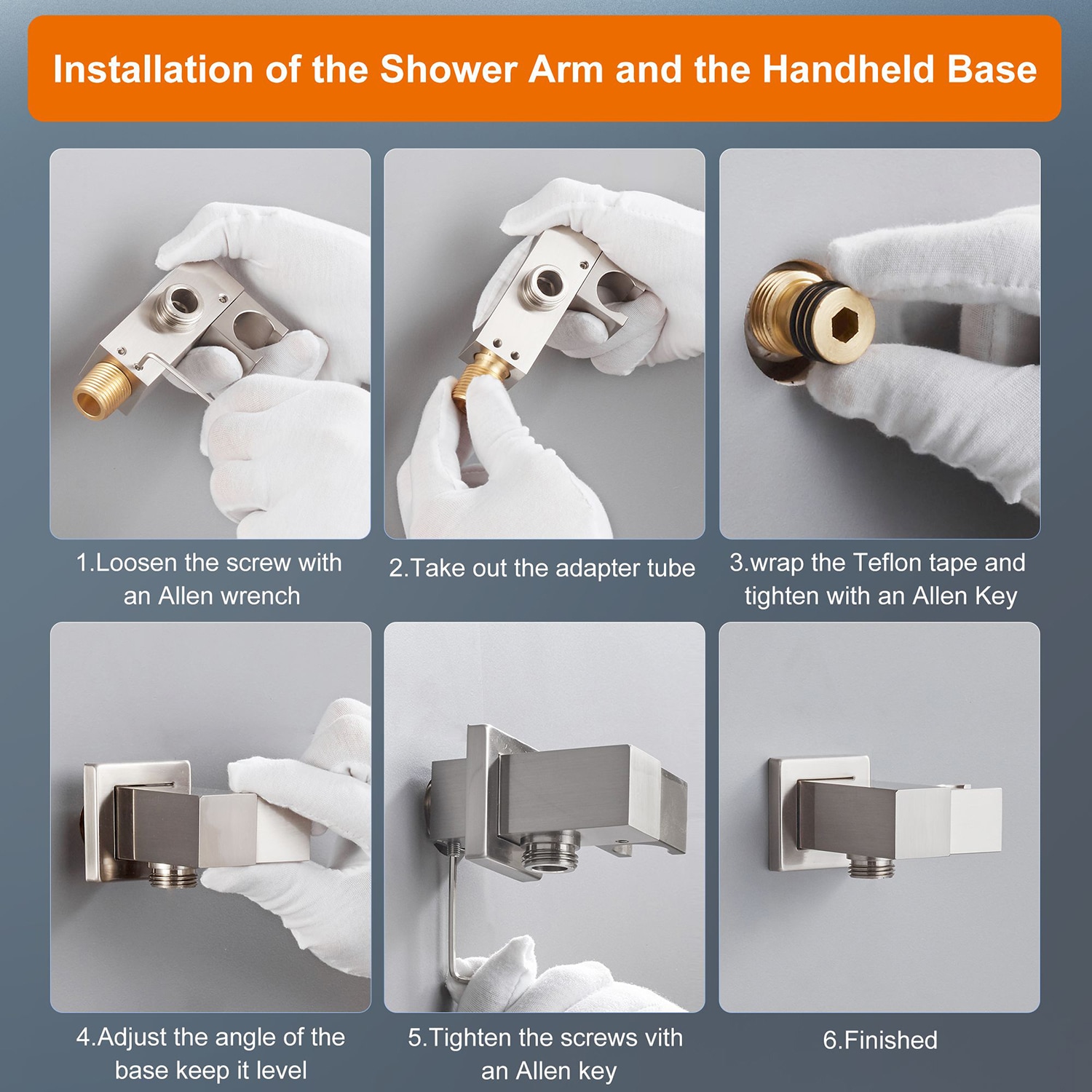 Cobbe SSF0112N Showerhead-Bar-Panels - View #5