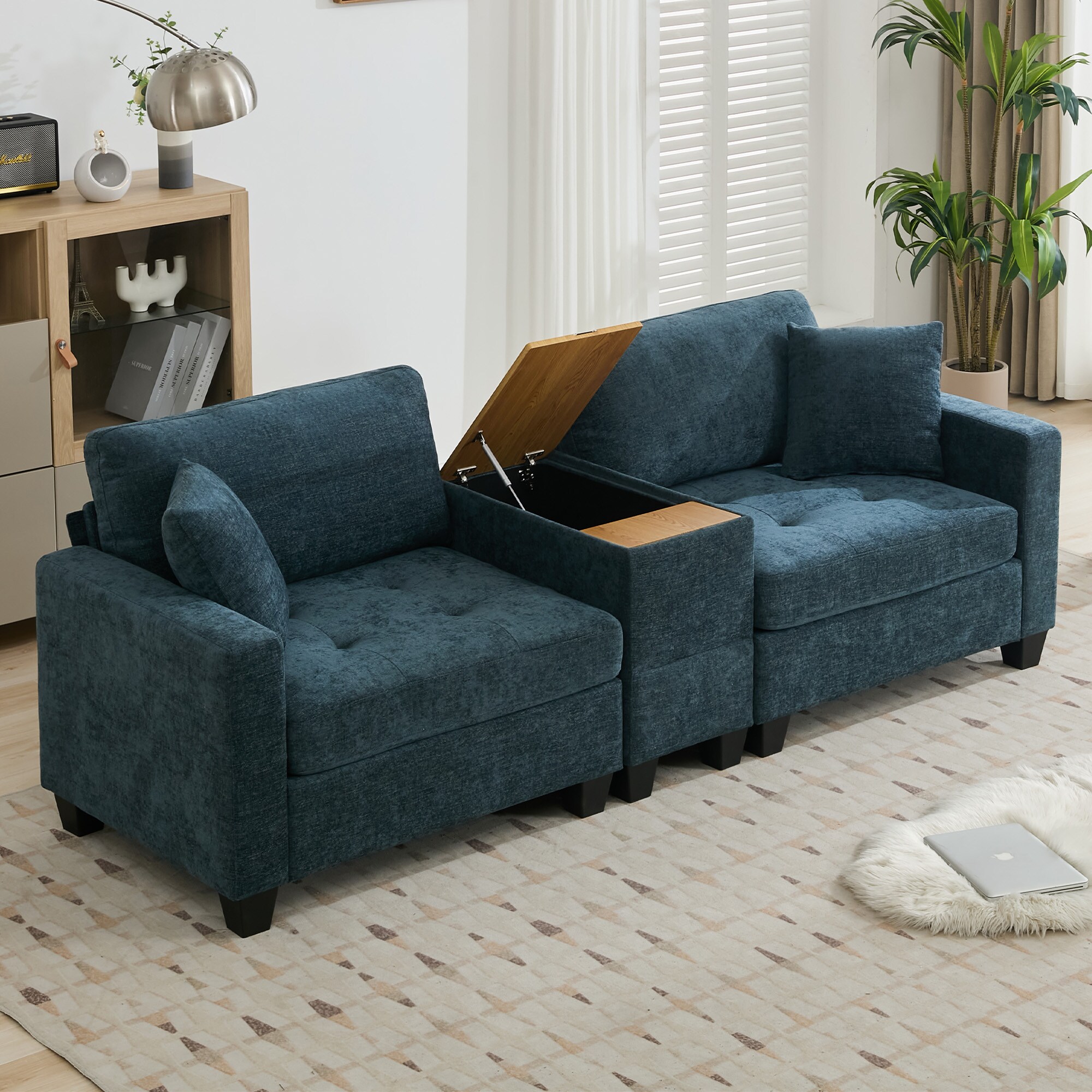 VOUA SAF-HNBYZ-BU Sofas-Loveseats - View #3