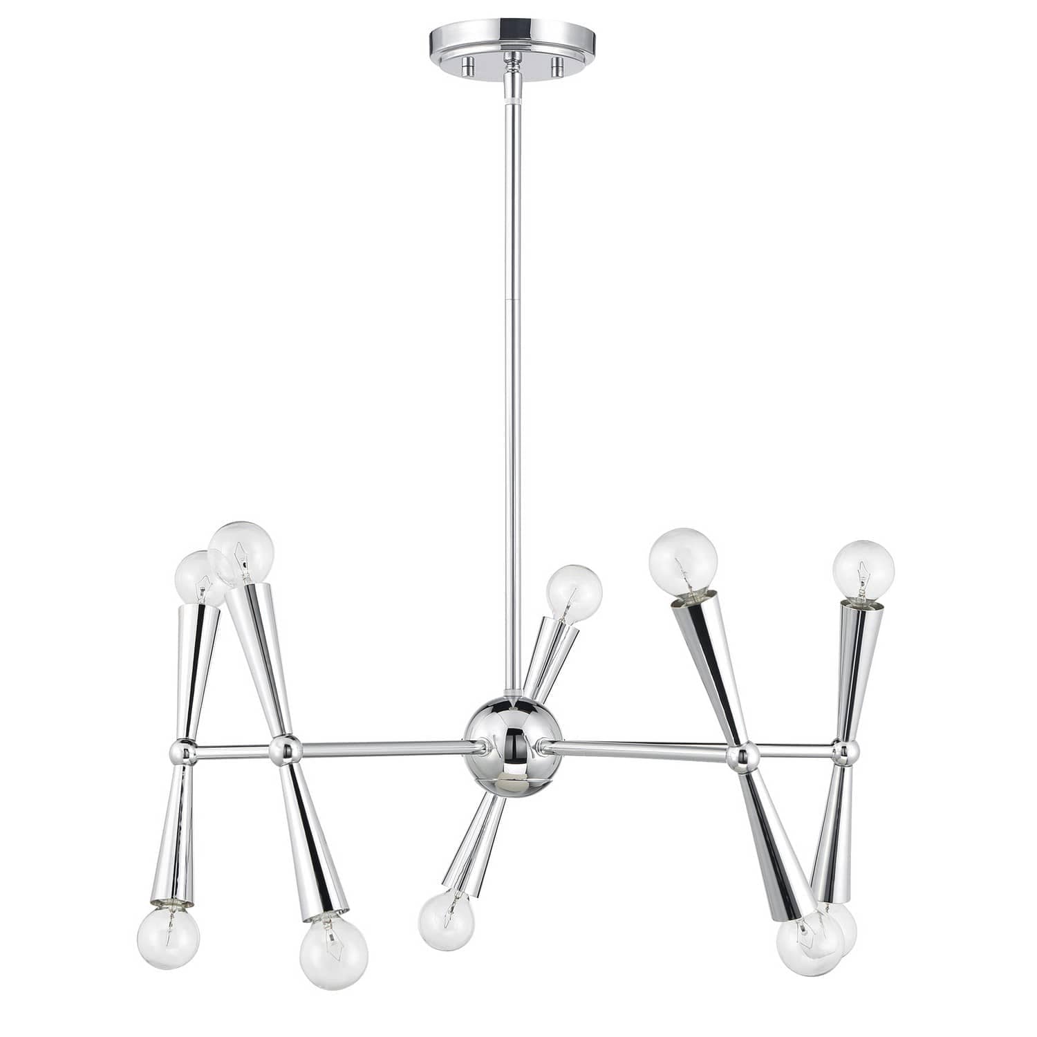 Trade Winds Lighting TW14853CH Chandelier in Chrome