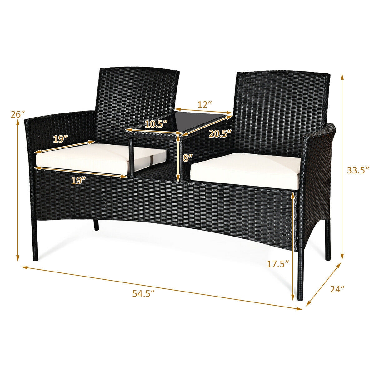 Forclover HYFAS31WH benches - View #9