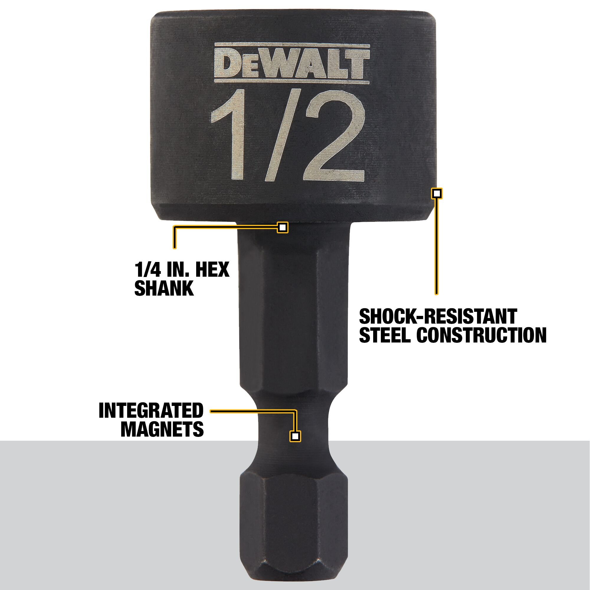 DEWALT Nutsetter Impact Driver Bit (5-Piece) in the Impact Driver Bits  department at