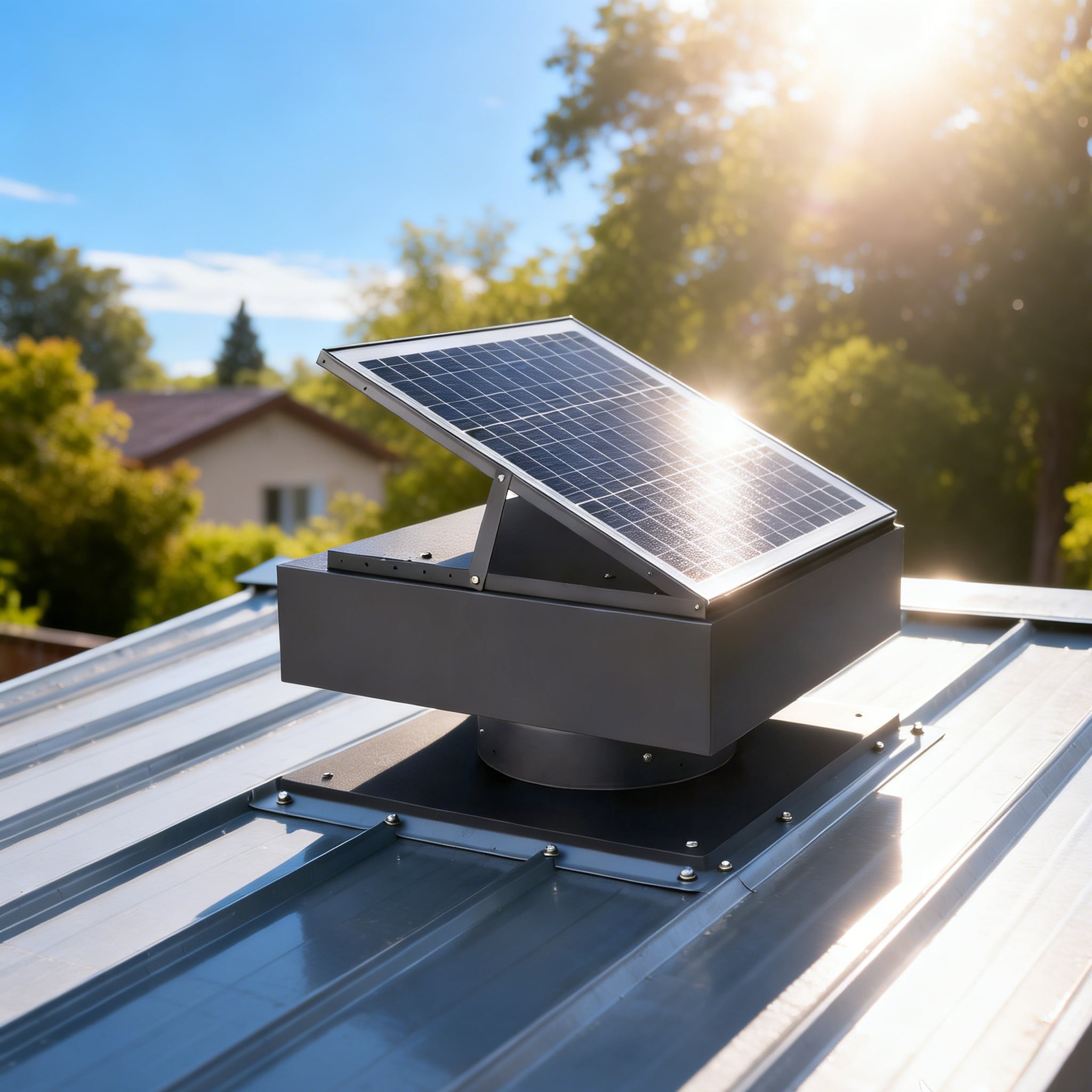 Wooakway FXLS0601-606A08 Power-Roof-Vents - View #2