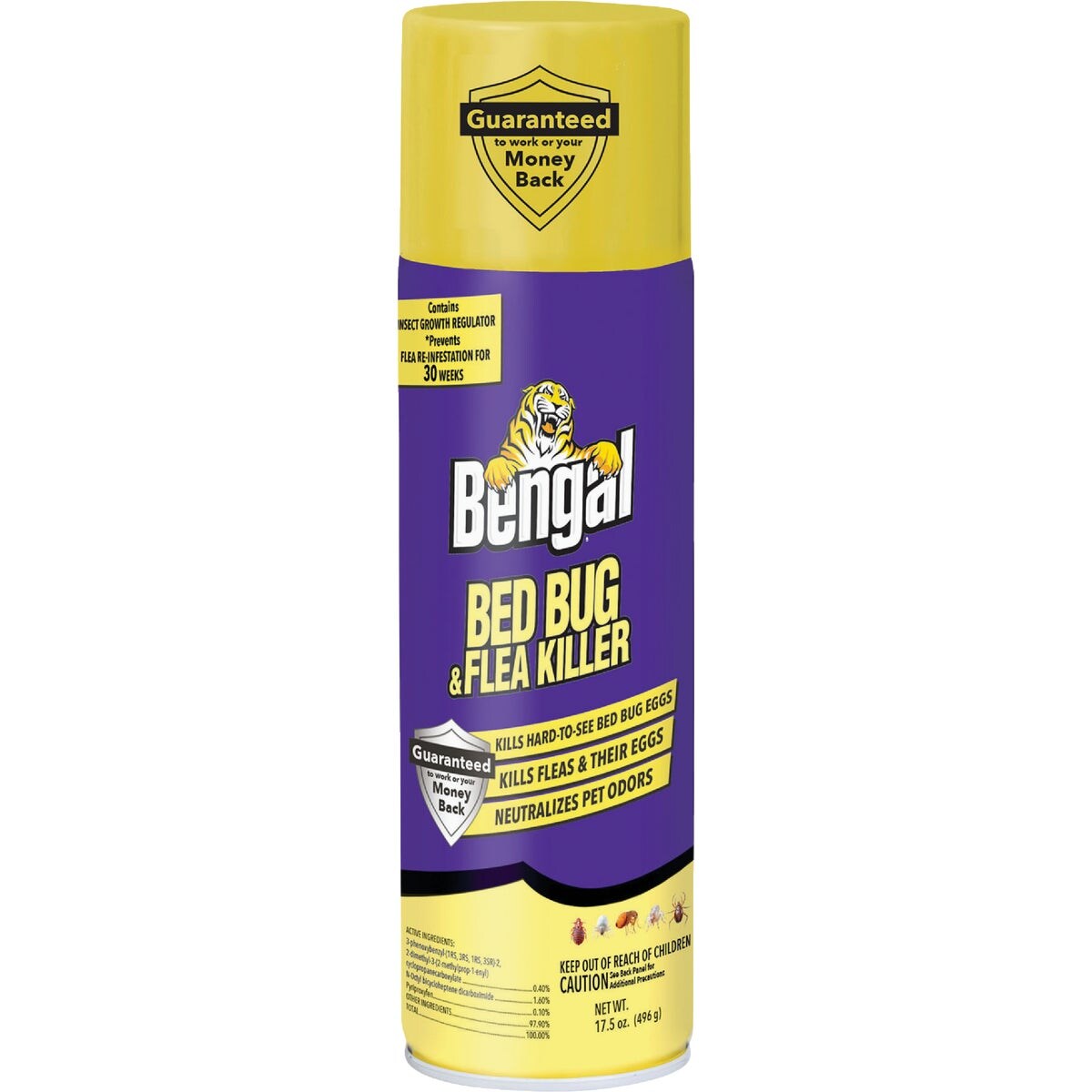 Bengal  Bed Bug Flea Killer Aerosol Spray Insect Growth Regulator Seventeen Point Five Oz Best Deals