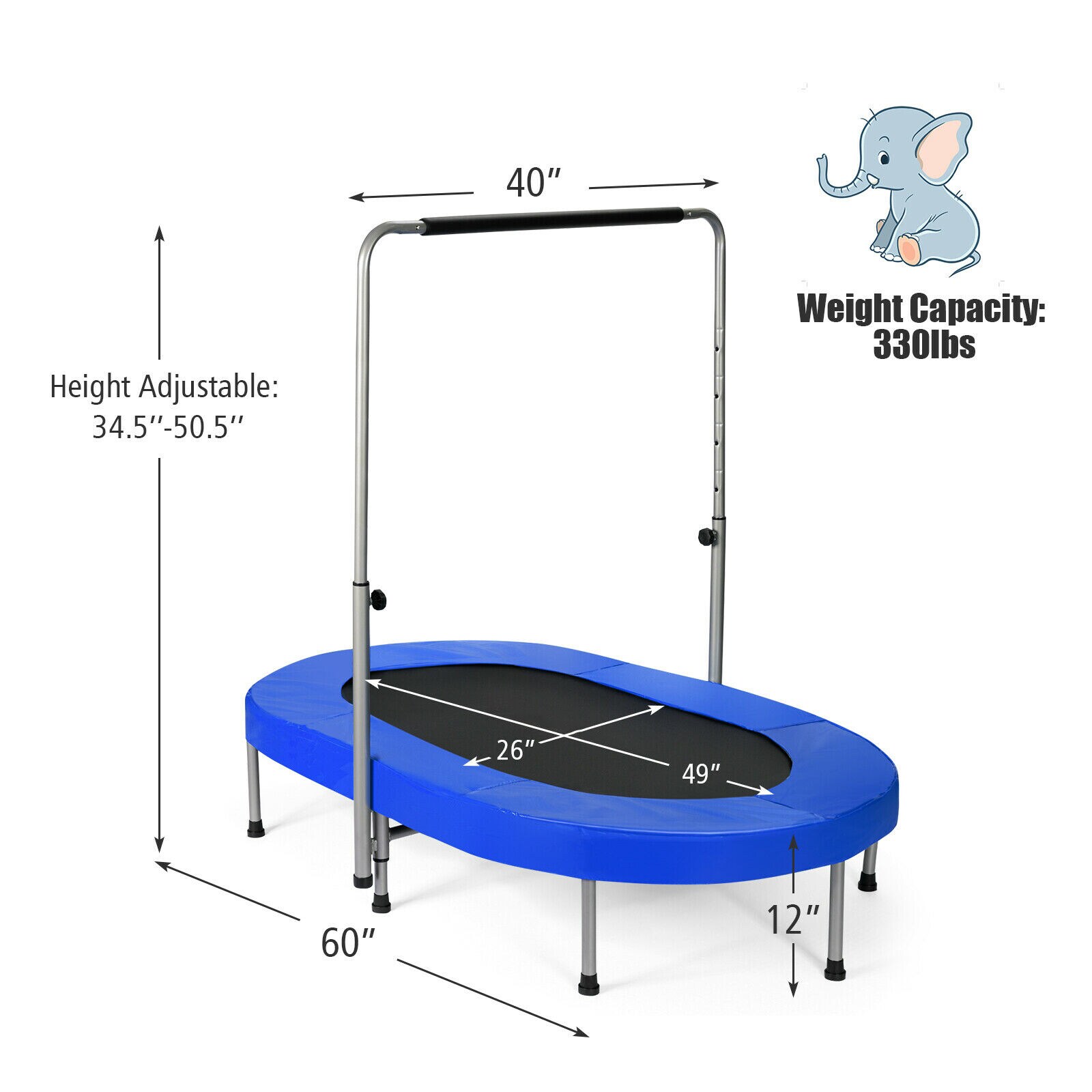 Slickblue D-CO-LB20001WT trampolines - View #8