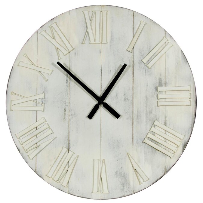 Allen Roth Og Round Wall Clock In The Clocks Department At Com - Nautical Wall Clock Canada