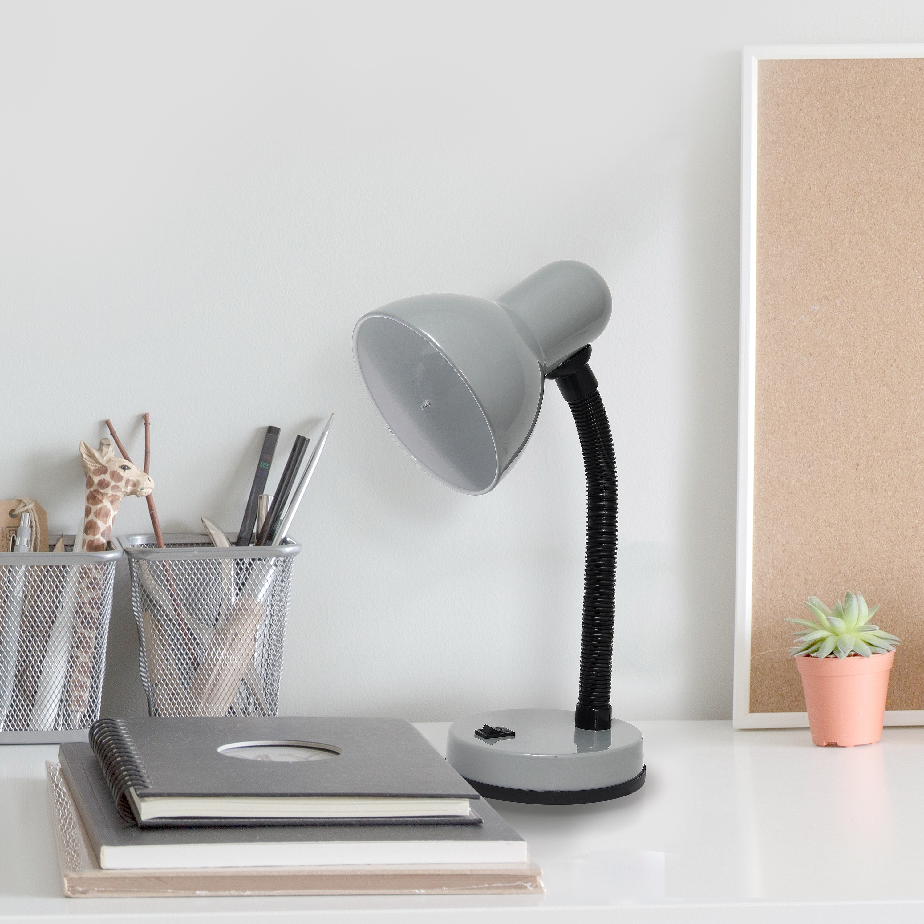 Simple Designs LD1003-SLV-12PK Desk-Table-Lamps - View #4