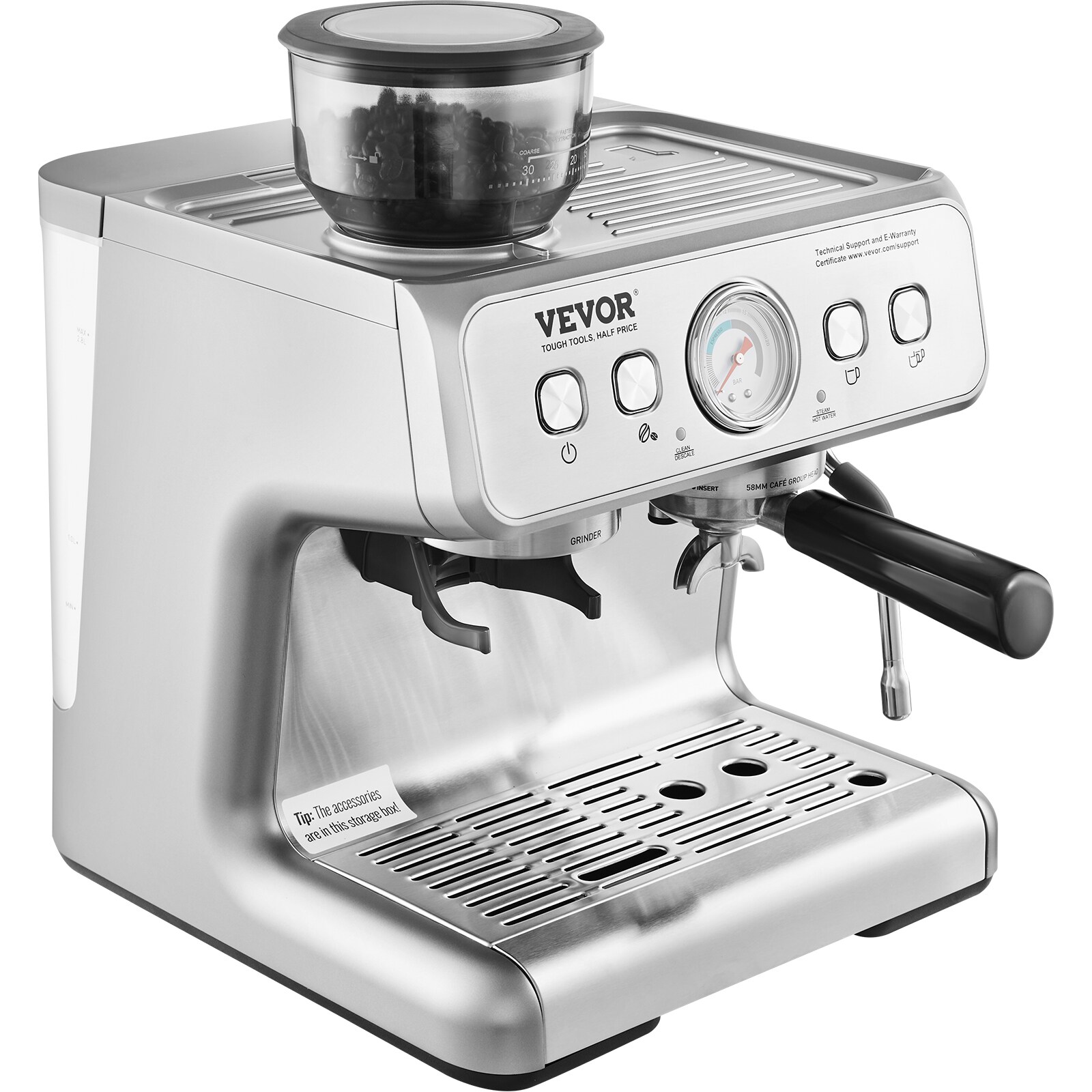 VEVOR KZJFLEXI870MMF0WYV1 Espresso-Machines - View #3