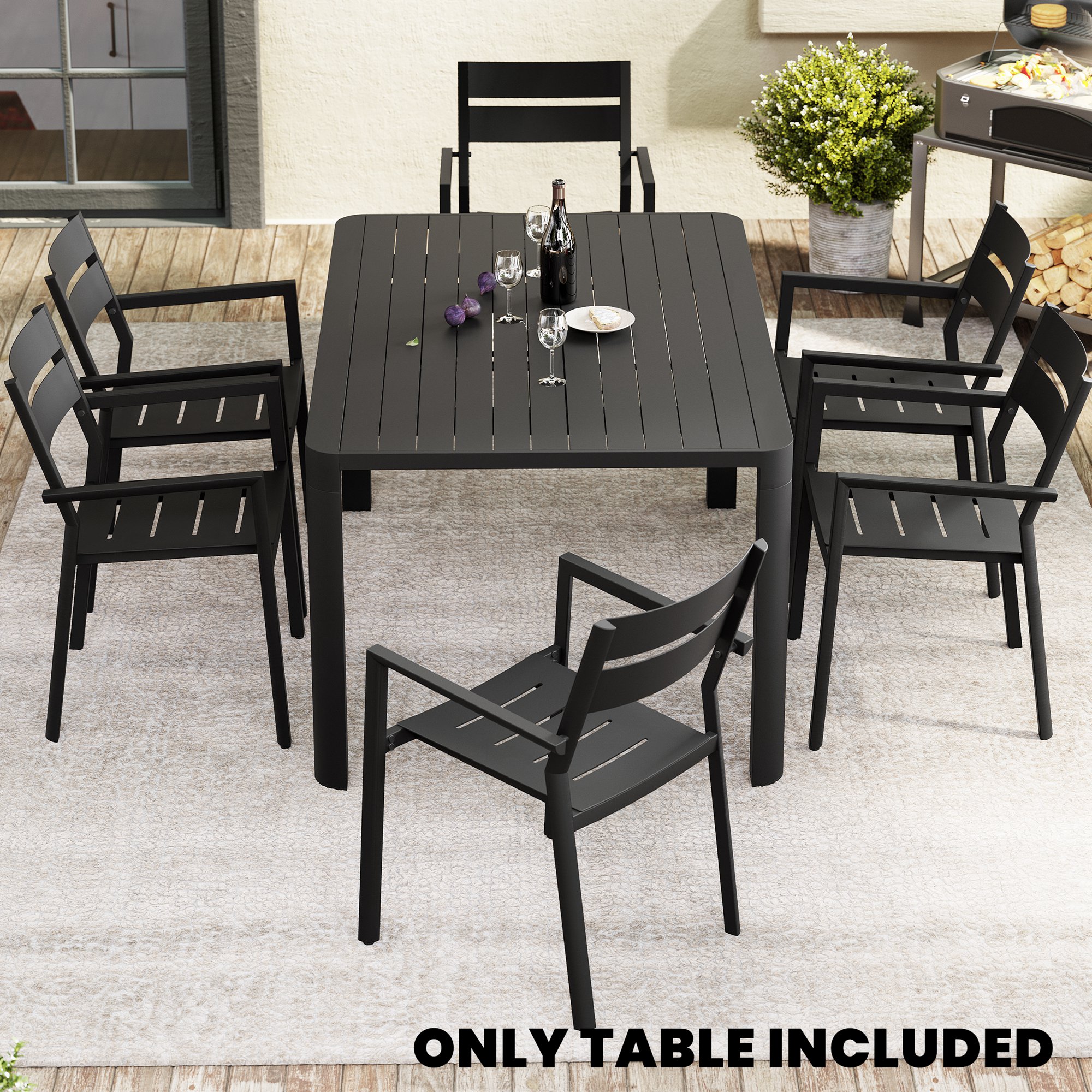 Crestlive Products CL-TB027GRY Patio-Tables - View #8