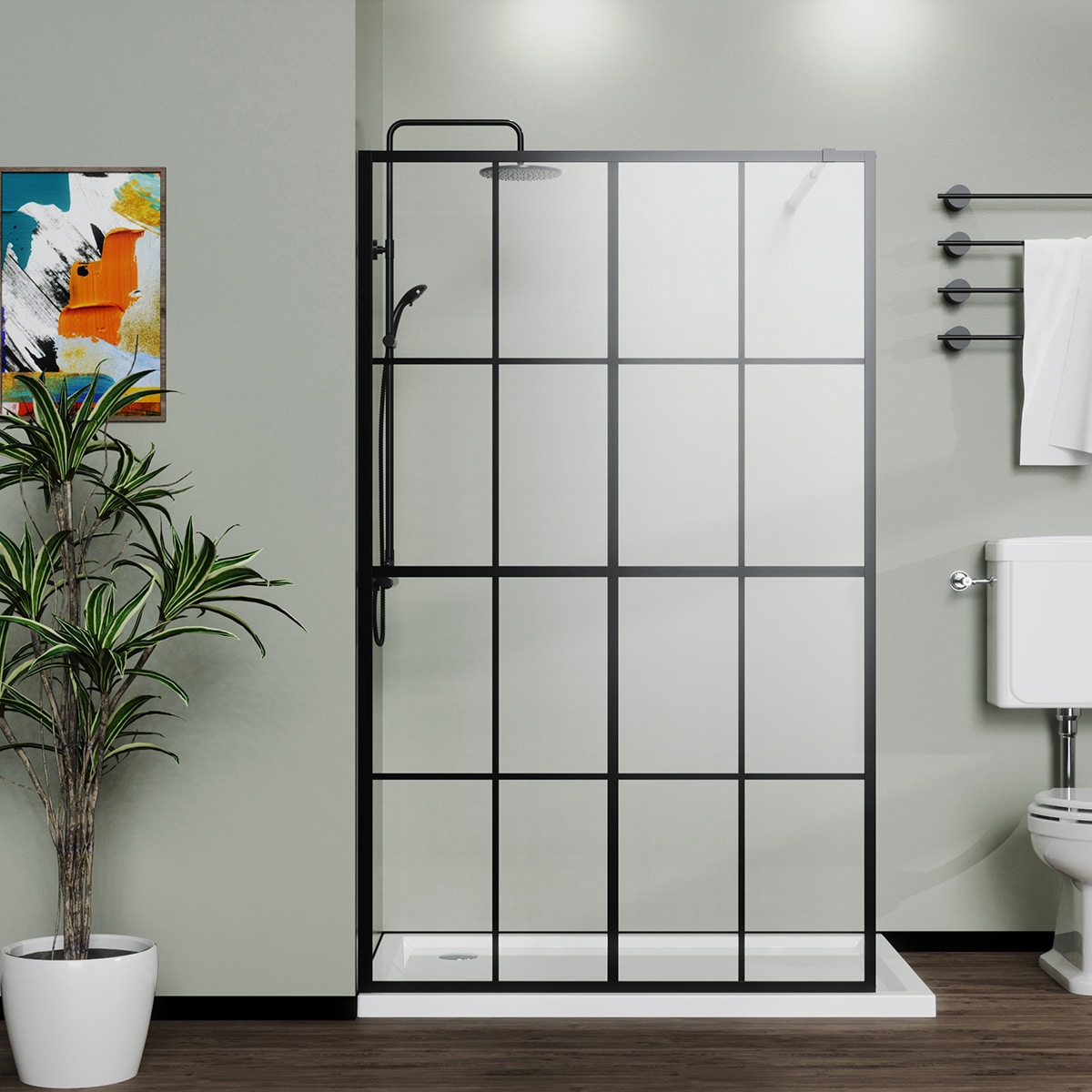 Mondawe MO-GY-4672B Shower-Doors - View #2