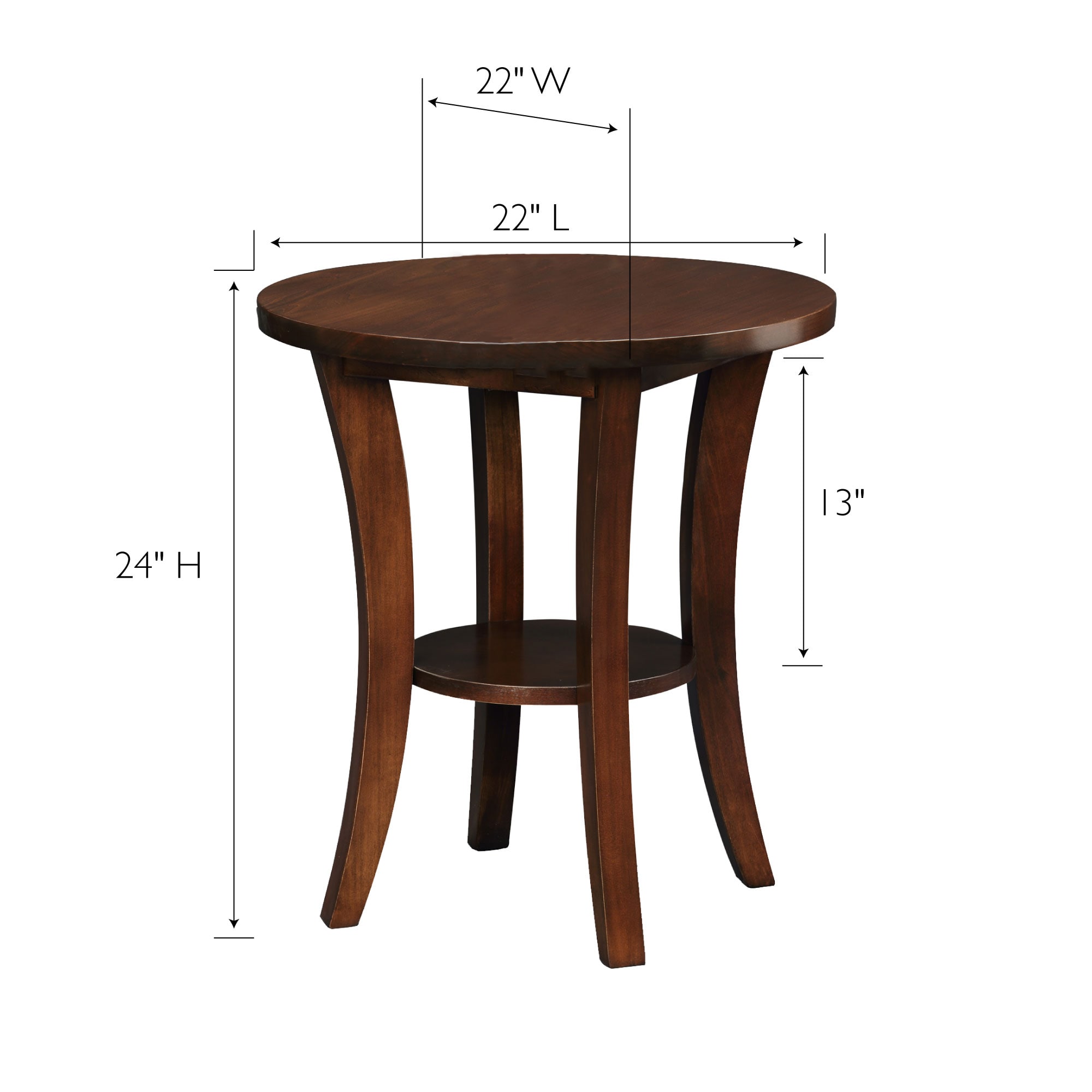 Leick Home 10302 End-Tables - View #2