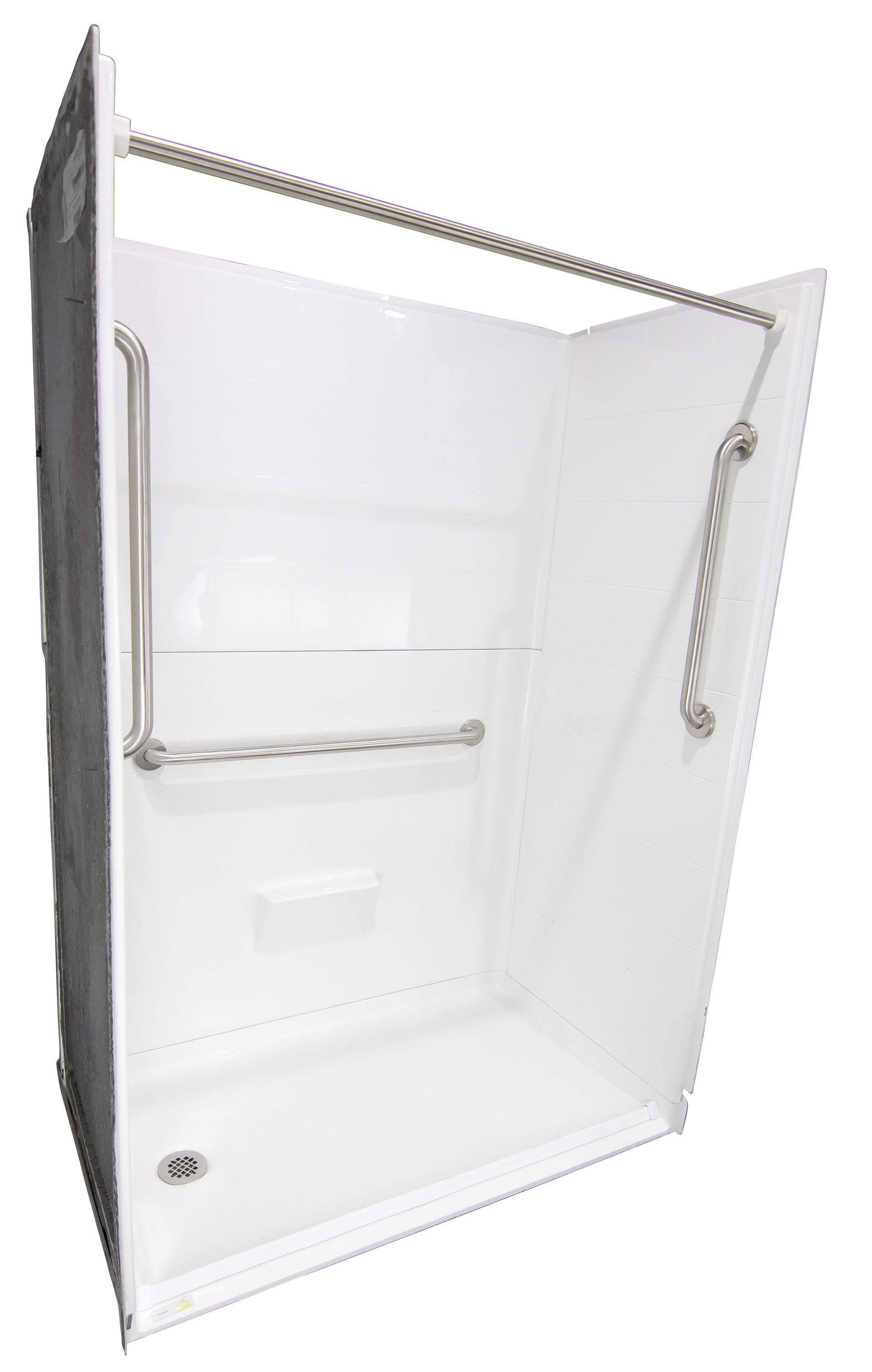 Laurel Mountain LM5436BF5PLPK11.0064 Alcove-Shower-Kit - View #3