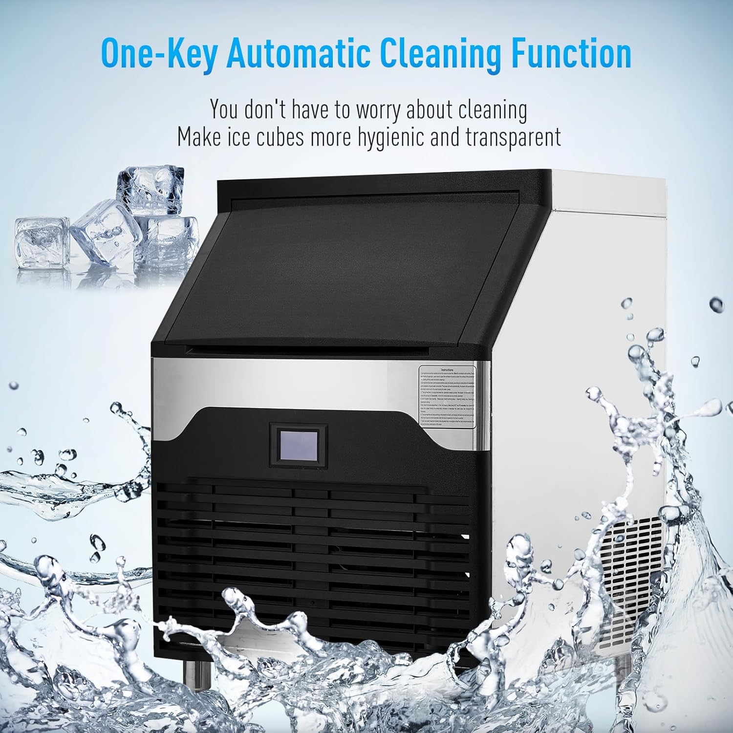 Qeetex LHF-ZBJ-PHO-0ZHL12TA Commercial-Ice-Makers - View #6