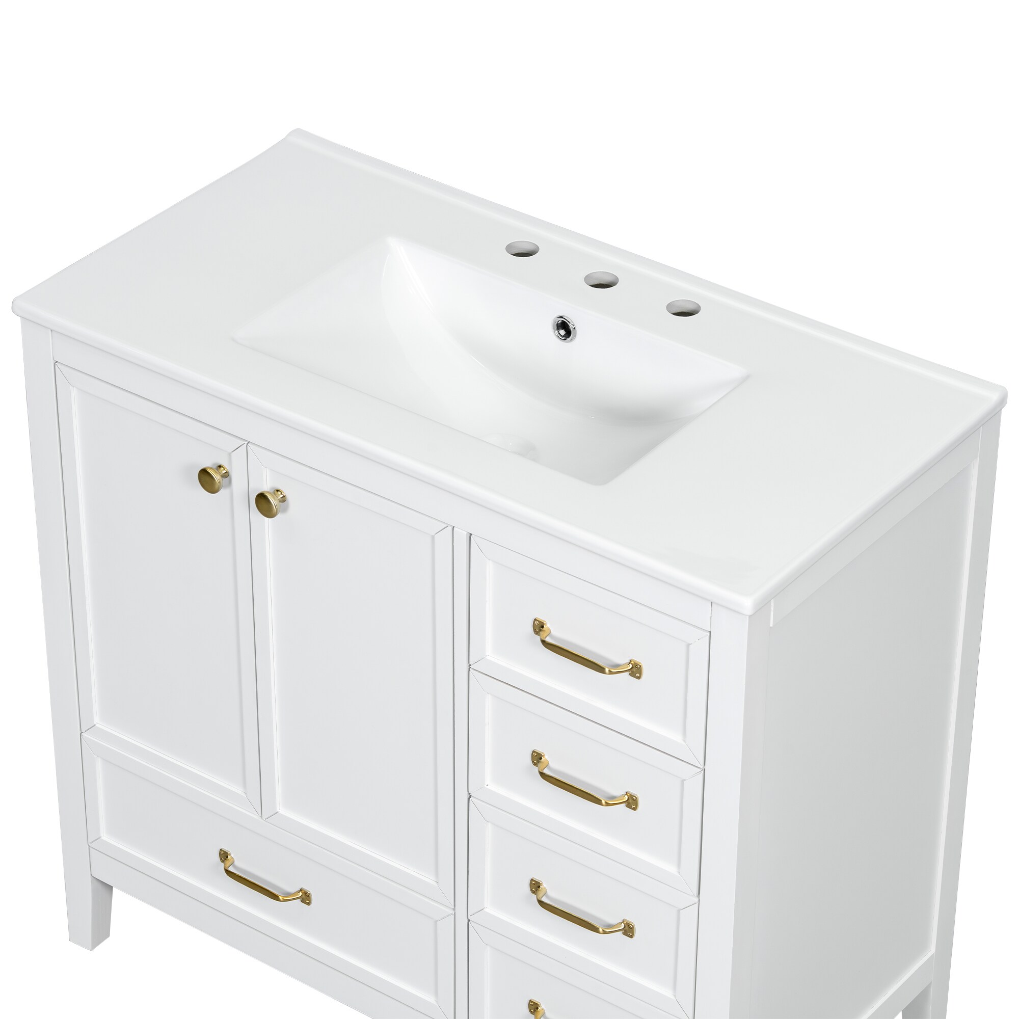 LOVMOR SF-WO-N759P293646K Bath-Vanity-Combo - View #9