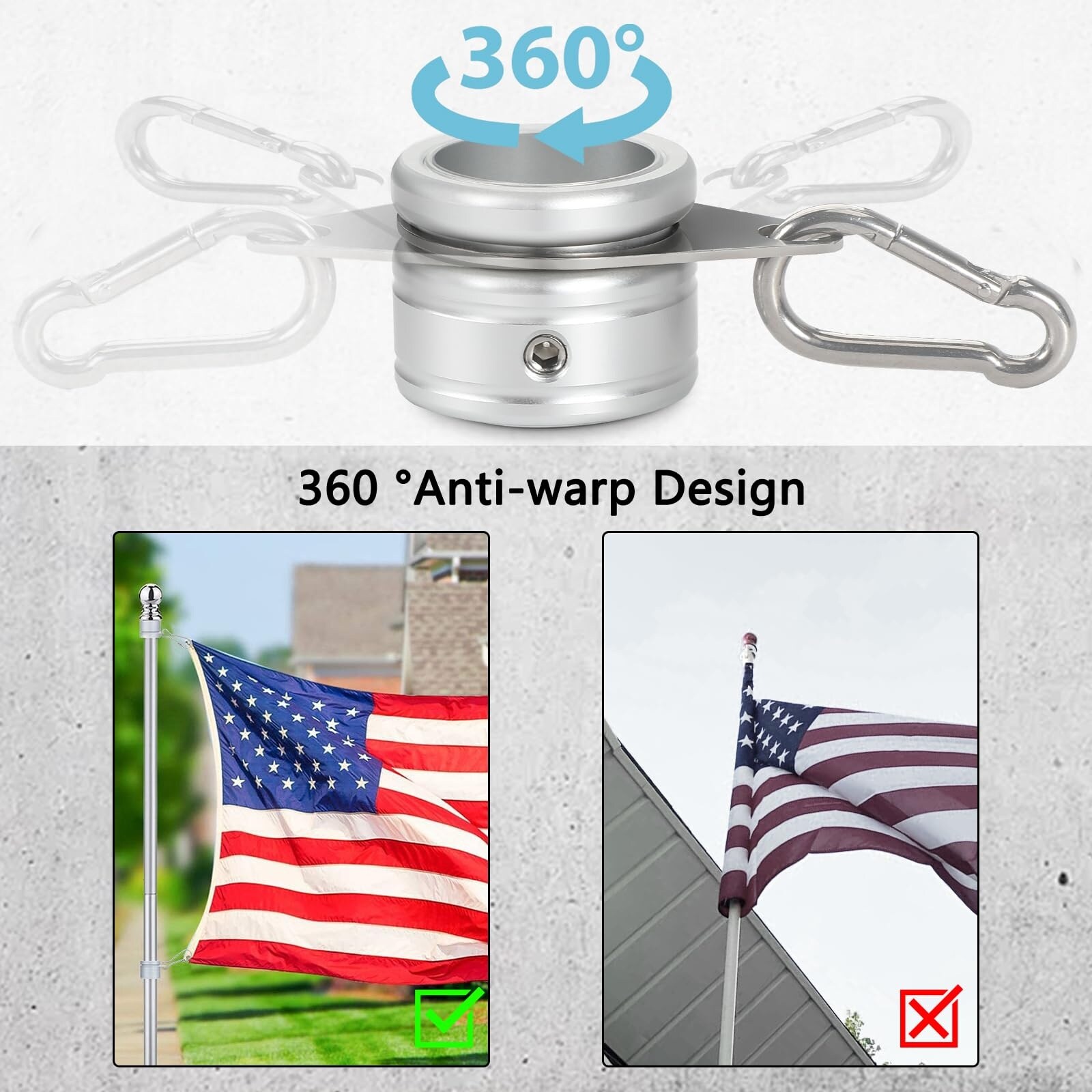 ITOPFOX LIT0605I003 Flag-Pole-Accessories - View #6