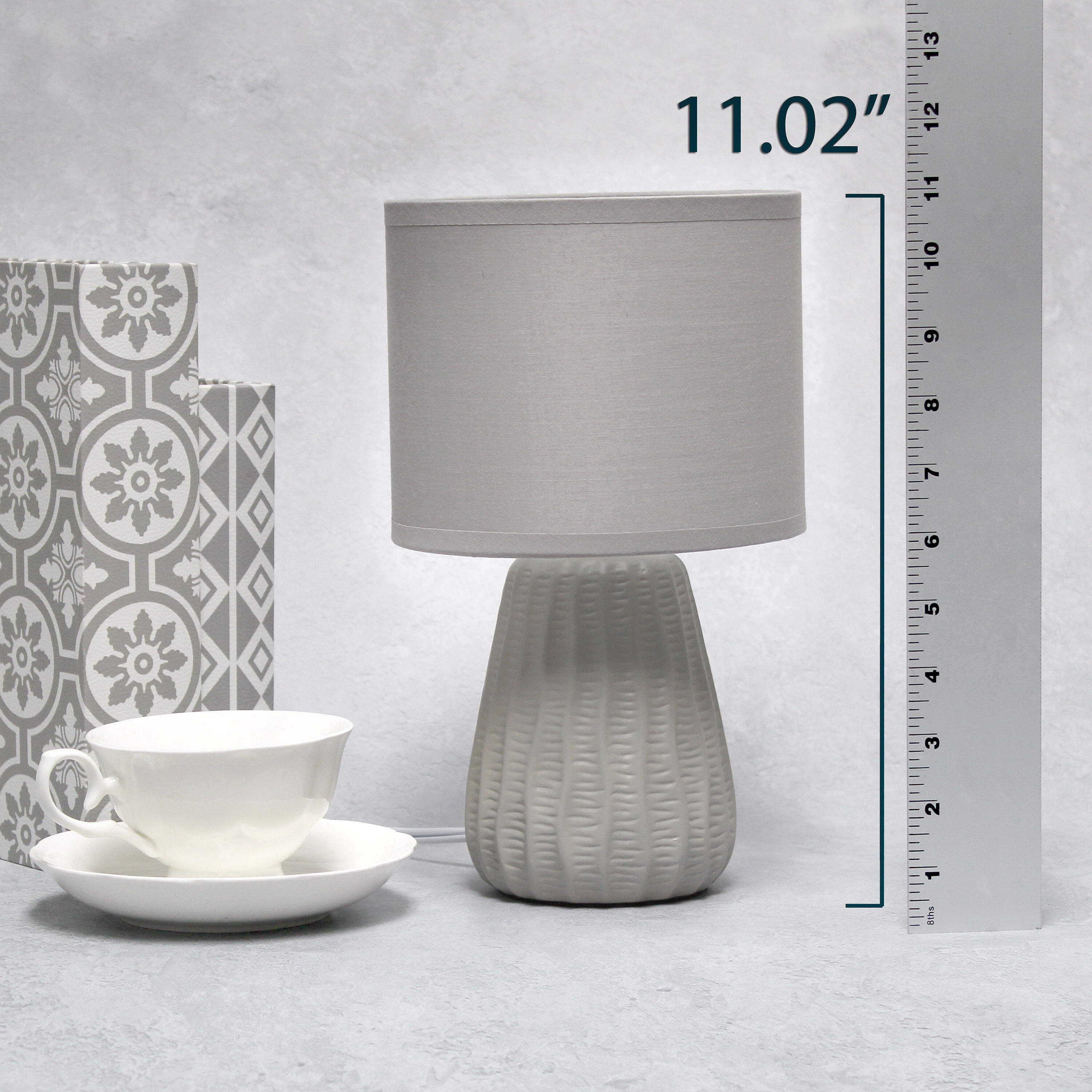 Simple Designs LT1138-GRY Table-Lamps - View #9