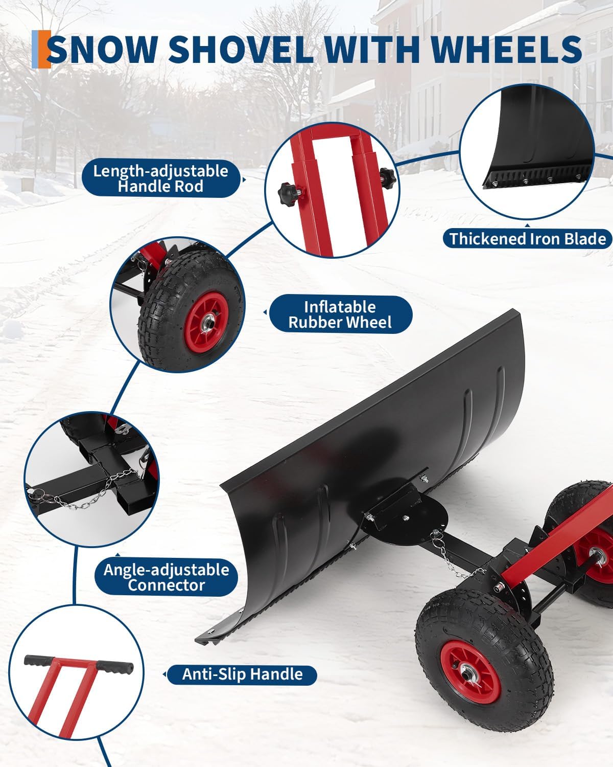 GAOMON CQC-MUWSBL-F80Z Snow-Shovels - View #4
