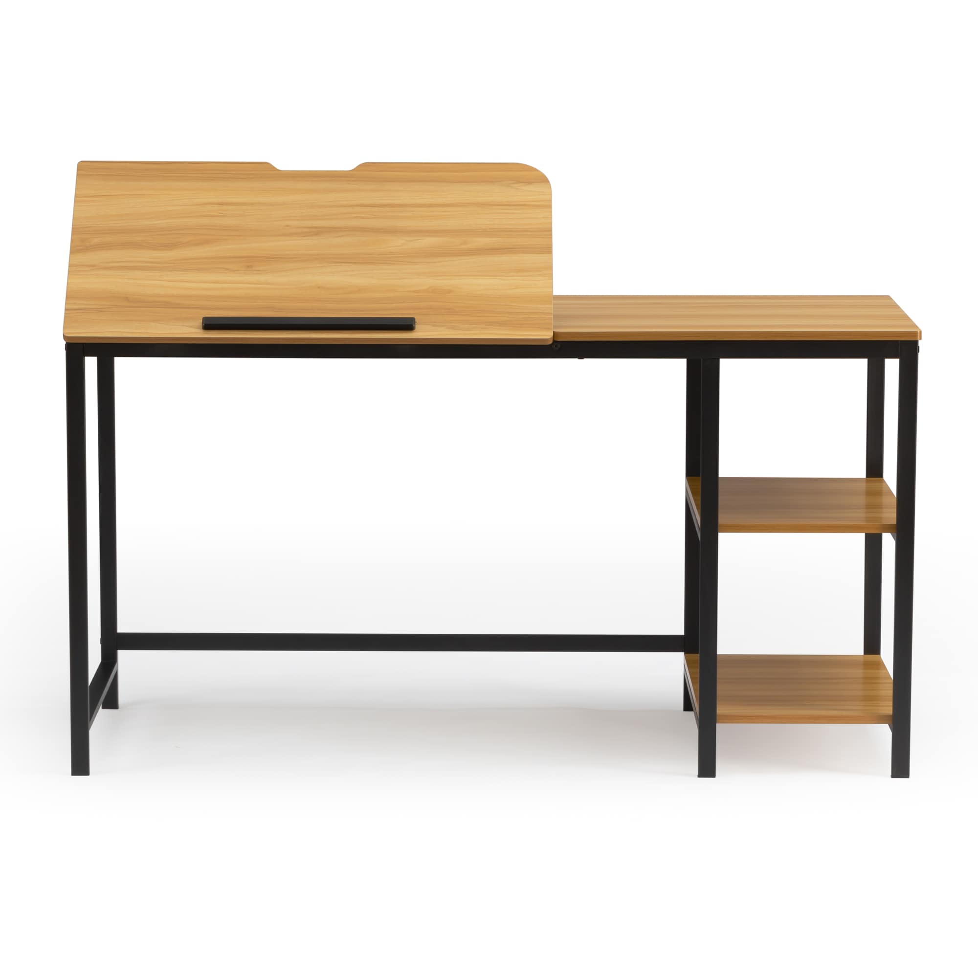 CASAINC QH-W29515184 55.1-in Brown Modern/Contemporary Computer Desk