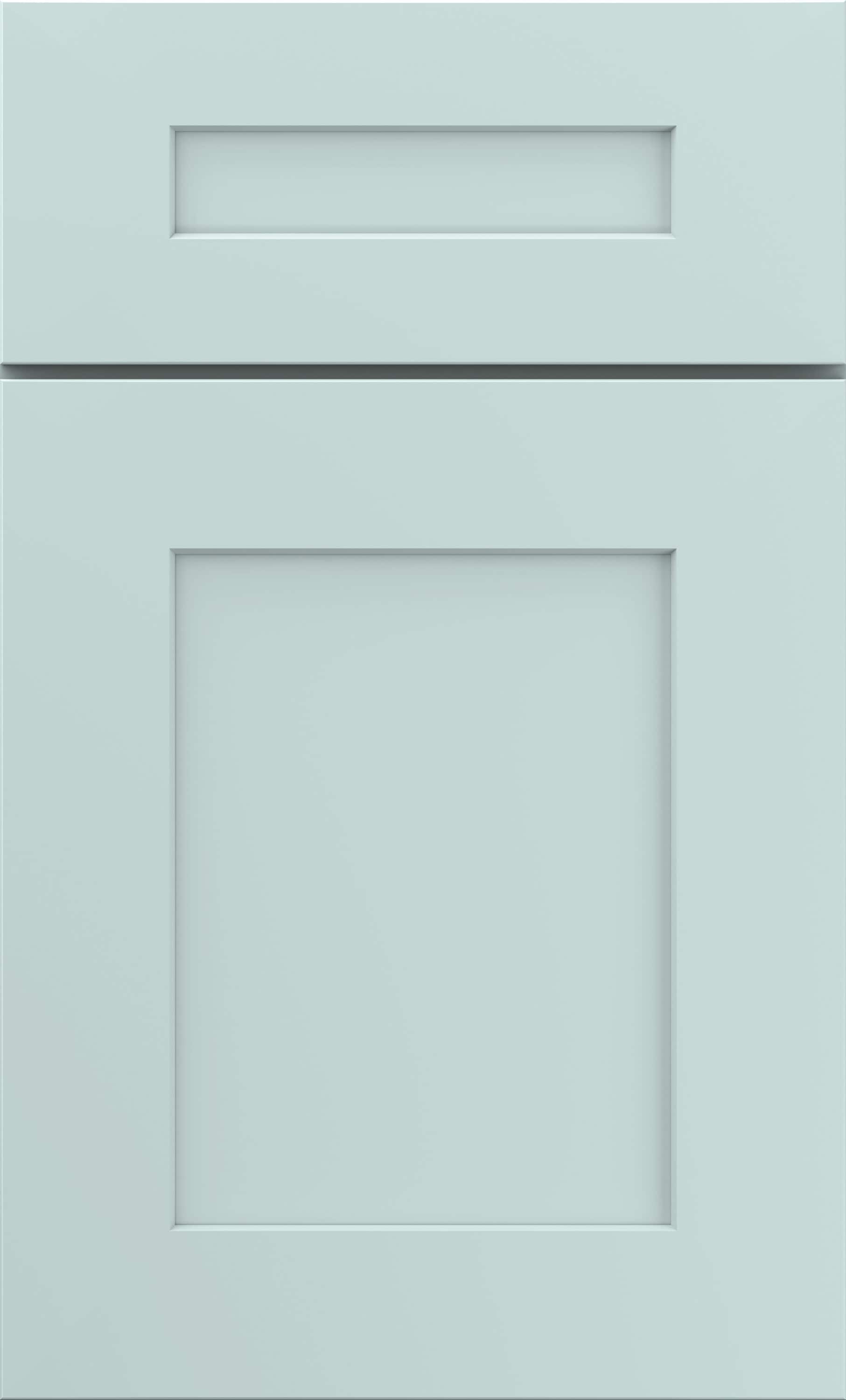 Diamond IFOAMDR.GRESV.PT.SB Gresham 8.5-in W x 14-in H Sleepy Blue Painted Kitchen Cabinet Sample (Printed Sample)