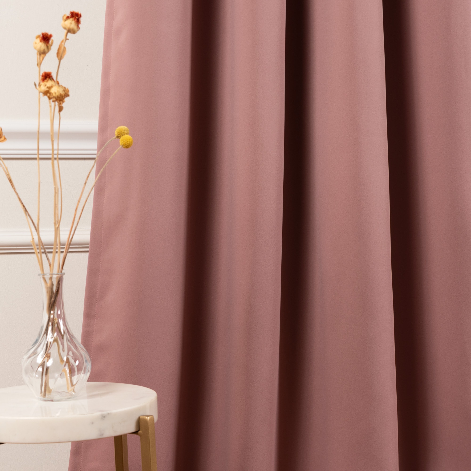 Best Home Fashion GROM-96-MAUVE curtains - View #6