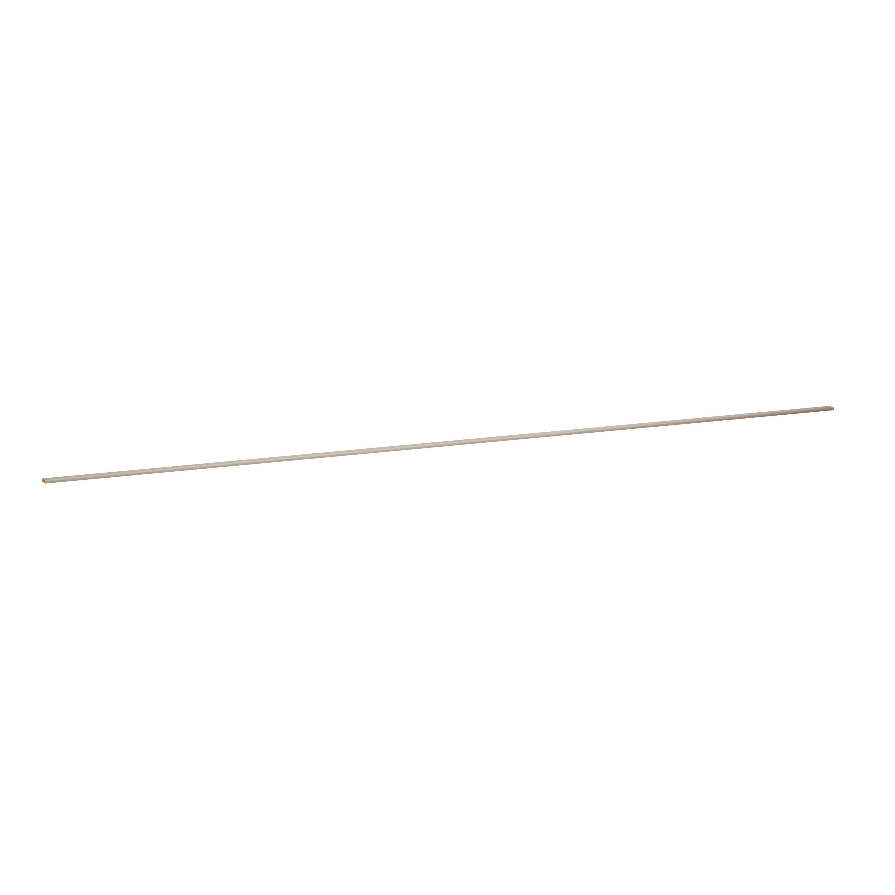 Diamond Express - Cabinet Scribe Rail 96-in W x 0.75-in H x 0.25-in D Cloud Gray Painted