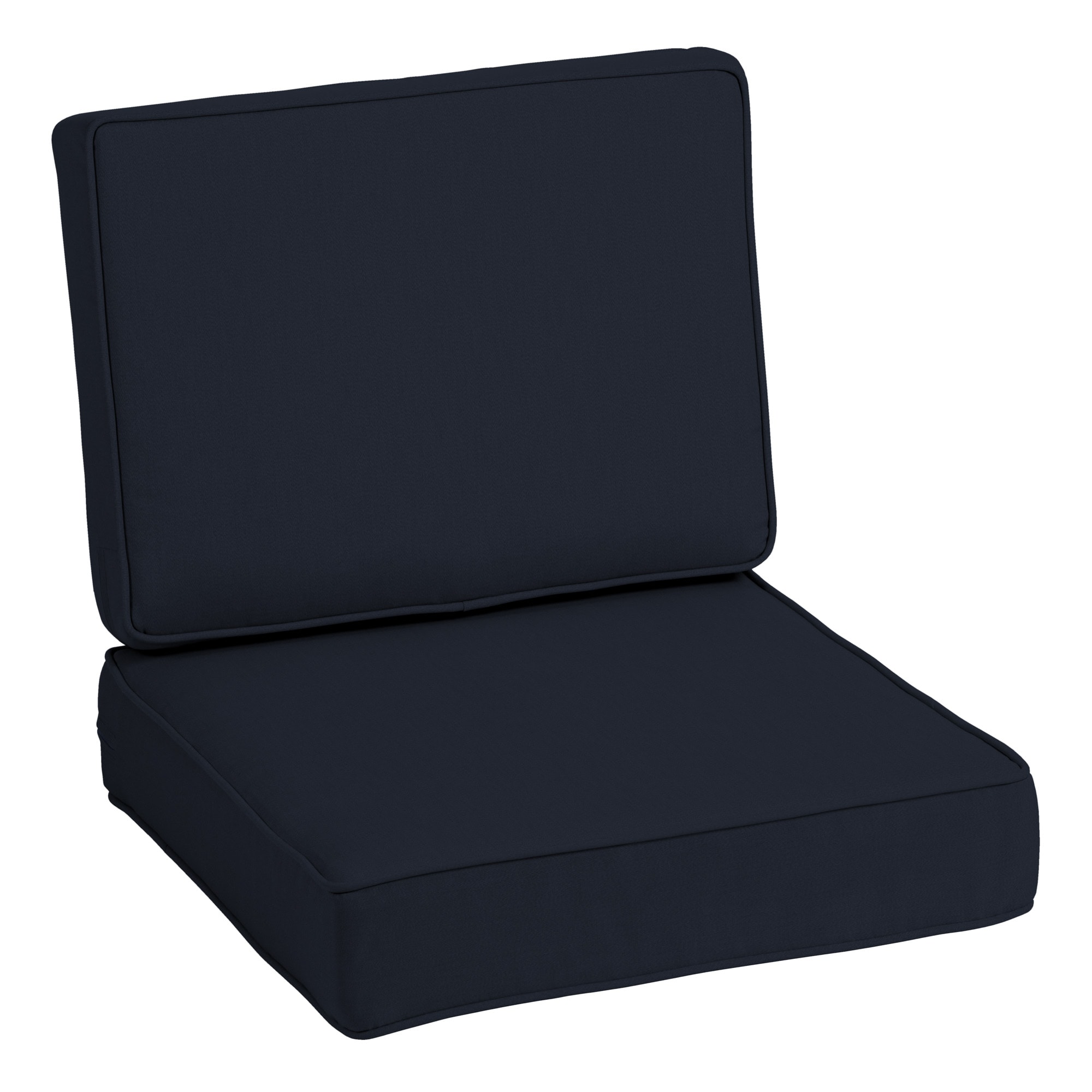 Arden Selections ProFoam Performance Outdoor Deep Seating Cushion Set 22 x 22, Sand Cream