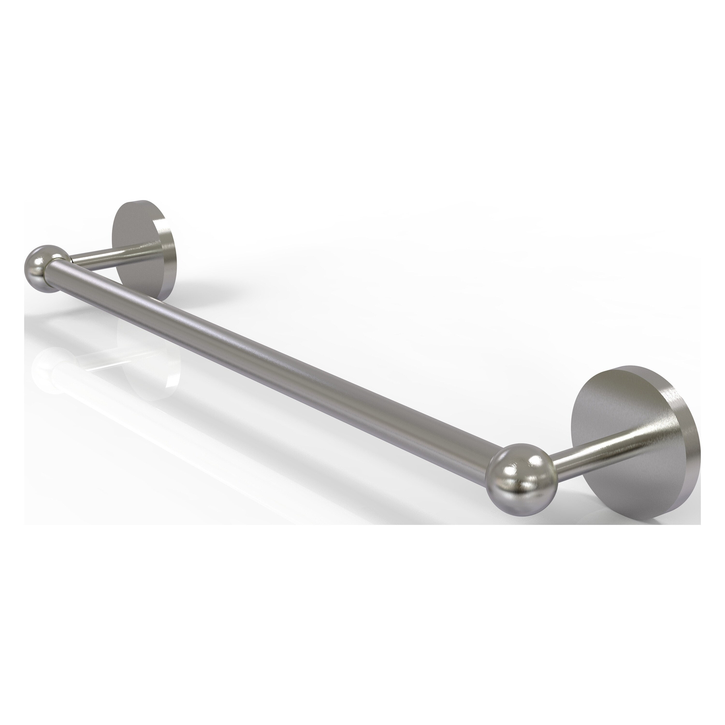 Allied Brass P1041/24-SN Prestige Skyline 24-in Satin Nickel Wall mount Single Towel Bar