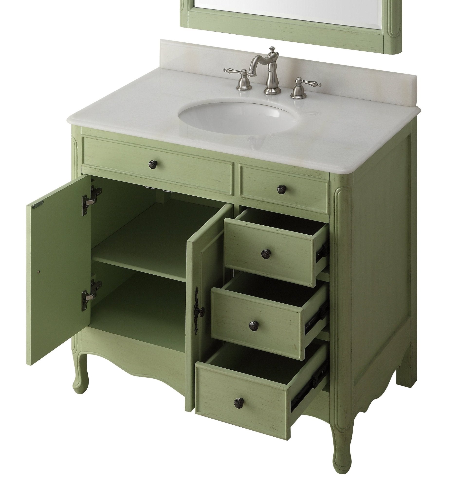 Benton Collection HF-837G Bath-Vanity-Combo - View #7