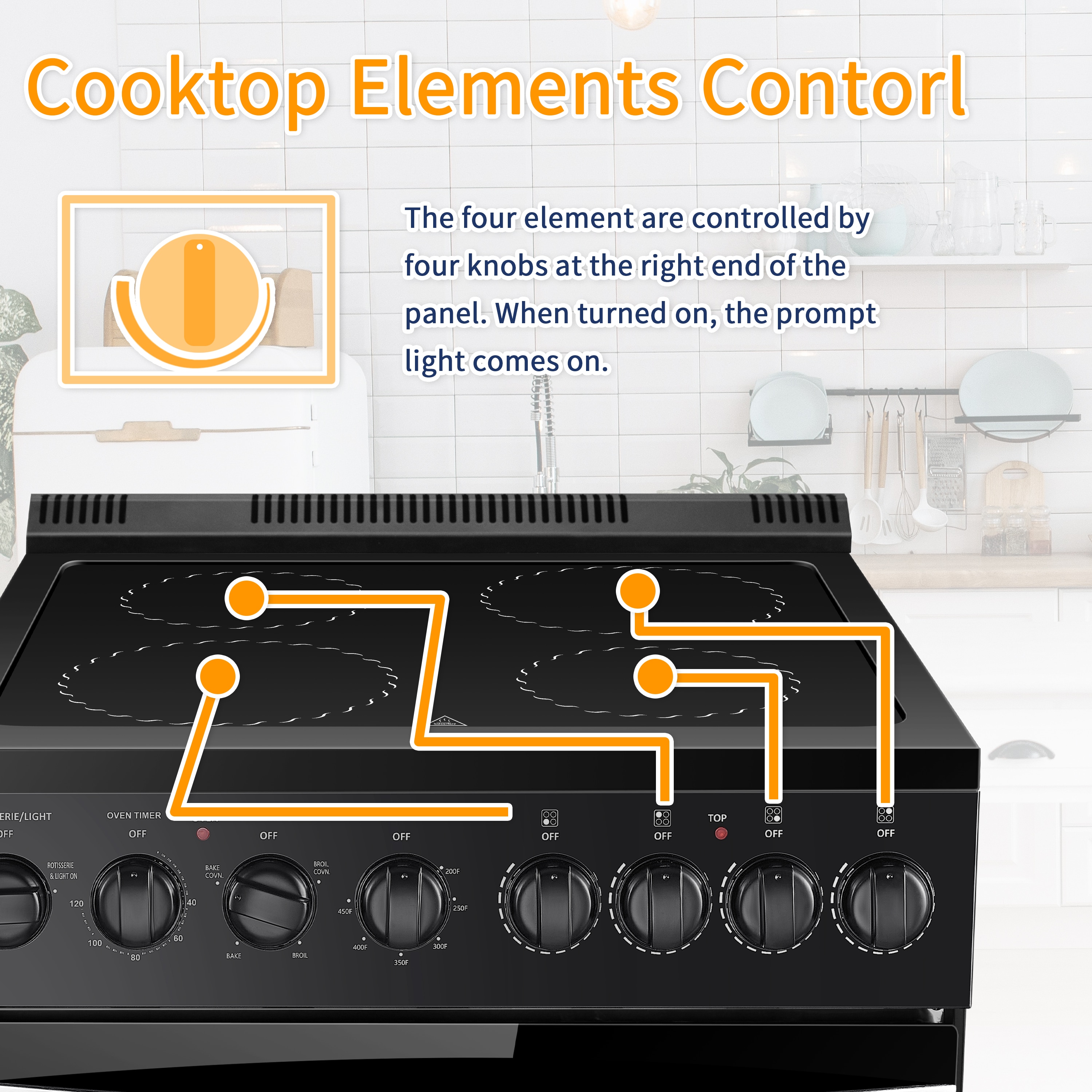 LANBO LB-ERK24RC-B Freestanding-Electric-Ranges - View #5