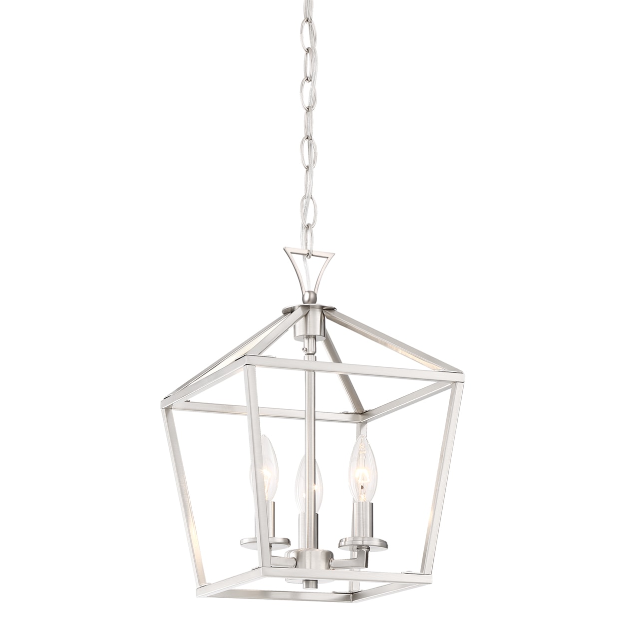 Savoy House Essentials 3-420-3-SN Pendant-Lights - View #3