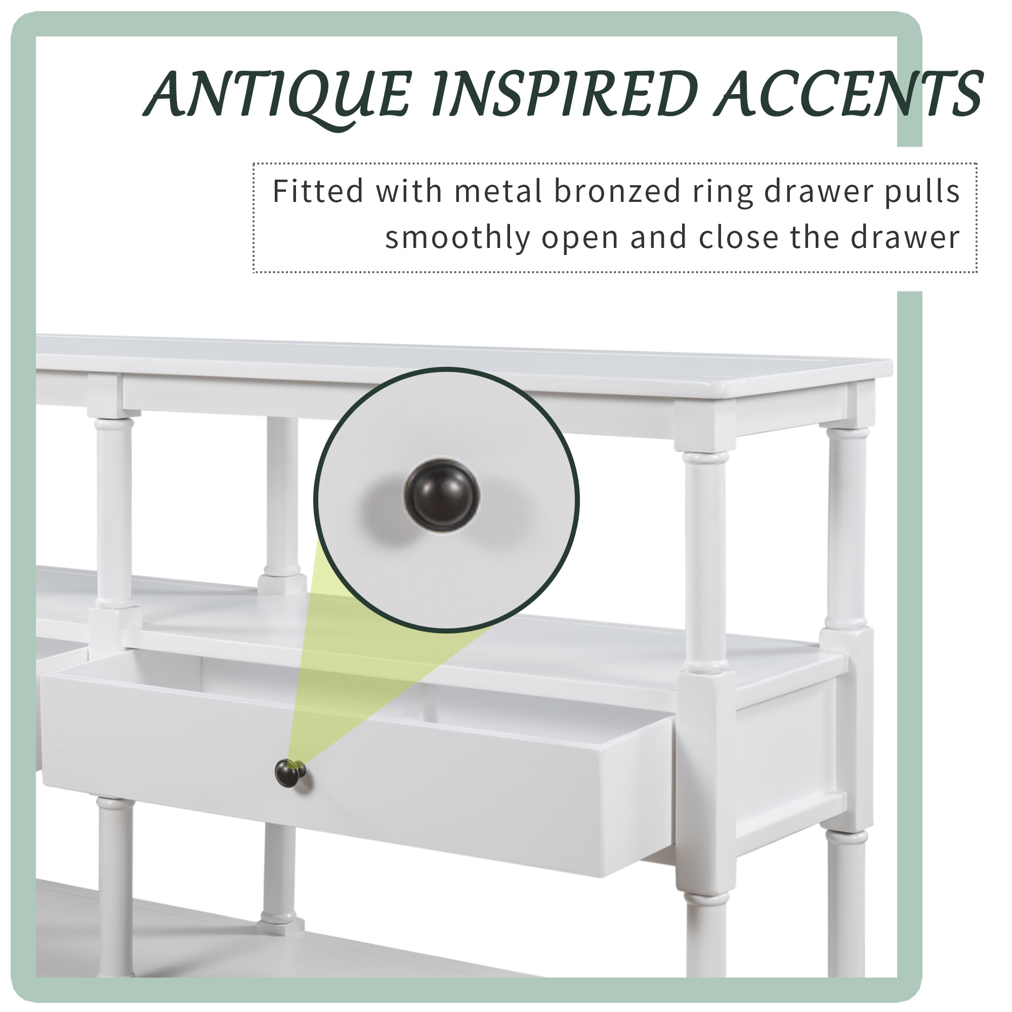 WELLFOR TRX-319AK Console-Sofa-Tables - View #5