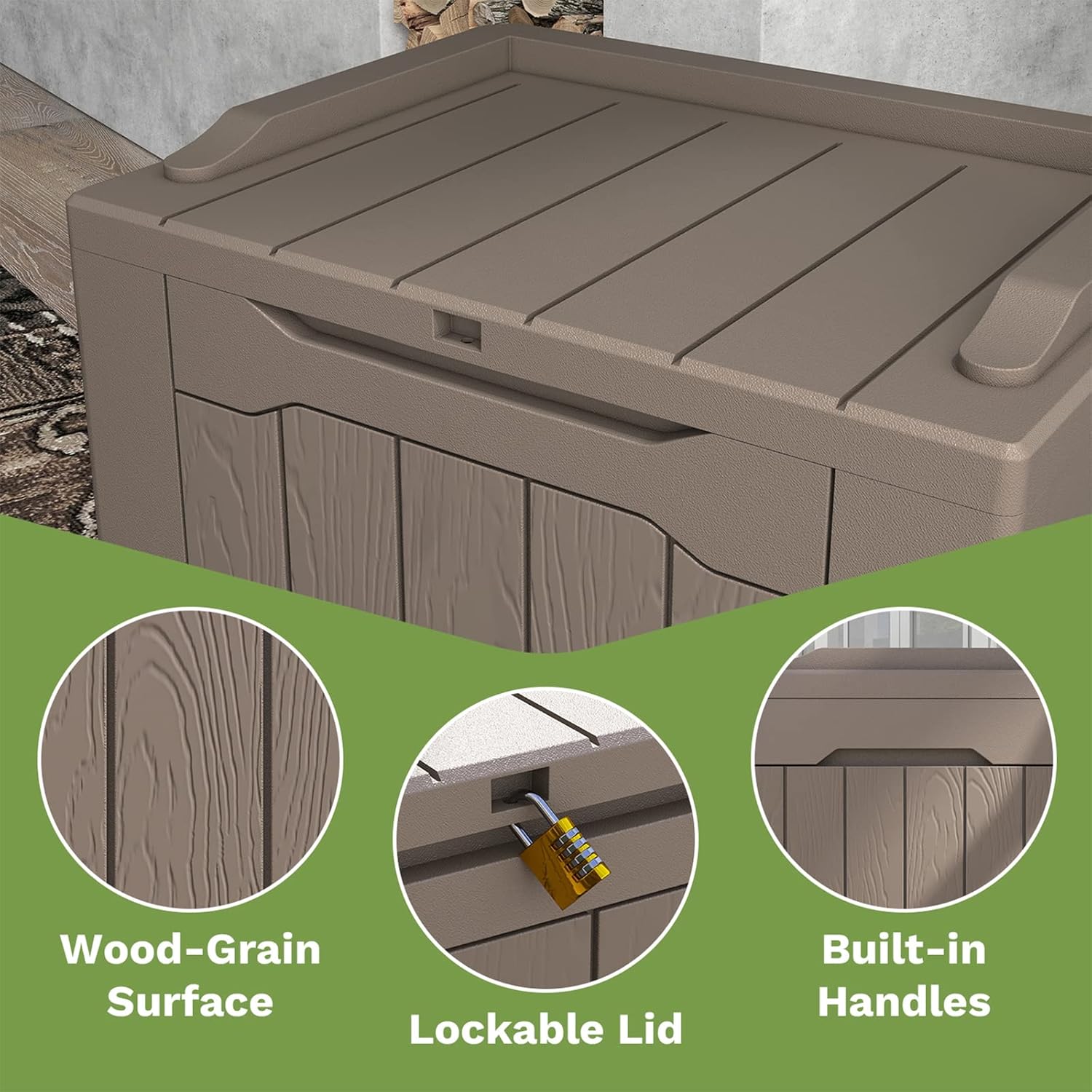 Patiowell WES-PSB22-0063-8 Deck-Boxes - View #2