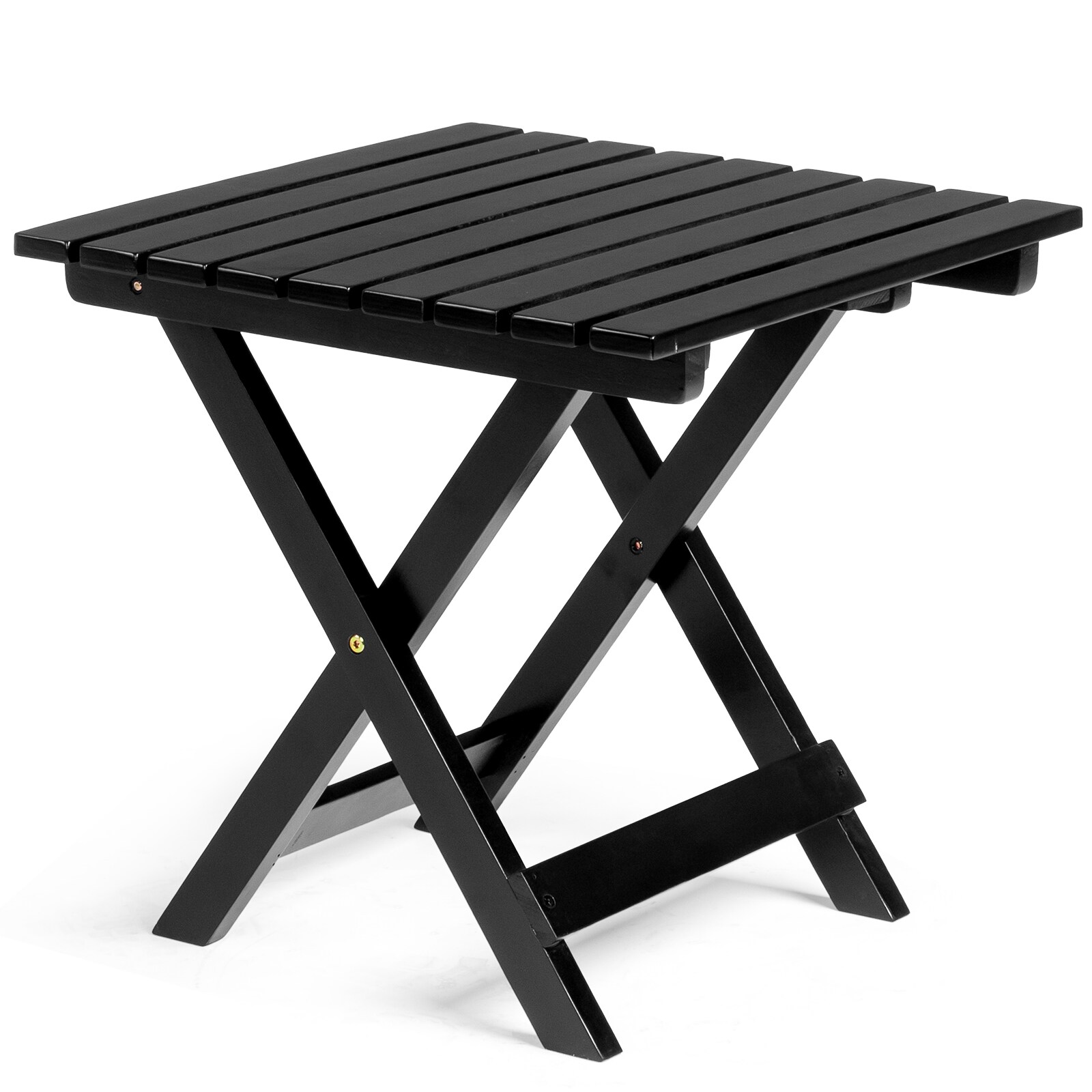 Winado LO1G56001075 Side Table Square Outdoor End Table 18.11-in W x 18.11-in L