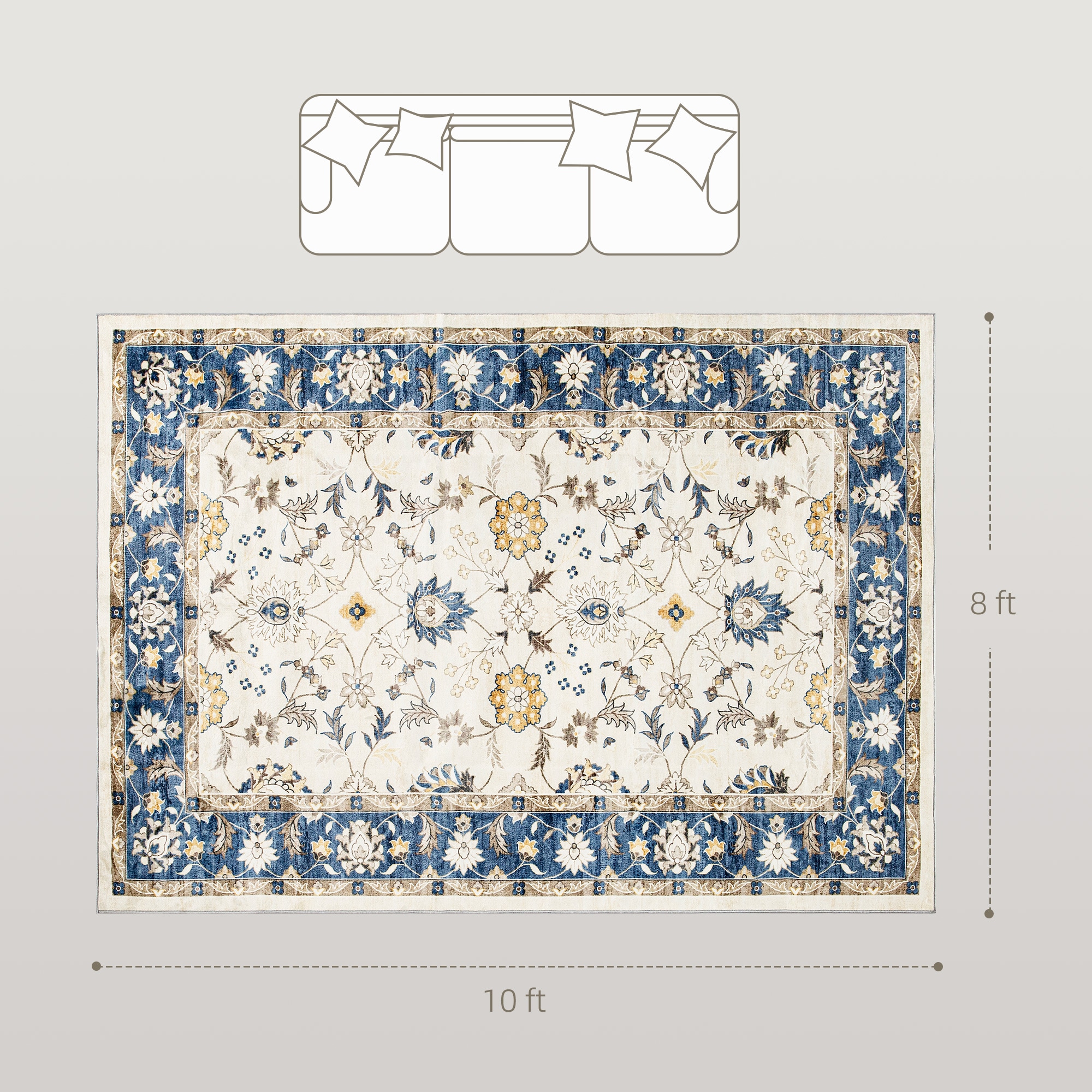 LUXEYARD DS-M-BAC06632 Carpet-Panel - View #5