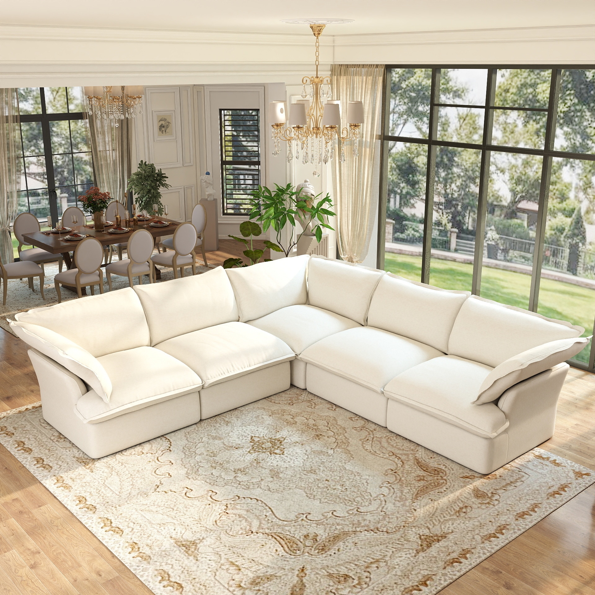BuotiqHom DH-S5-120WE Sofas-Loveseats - View #2