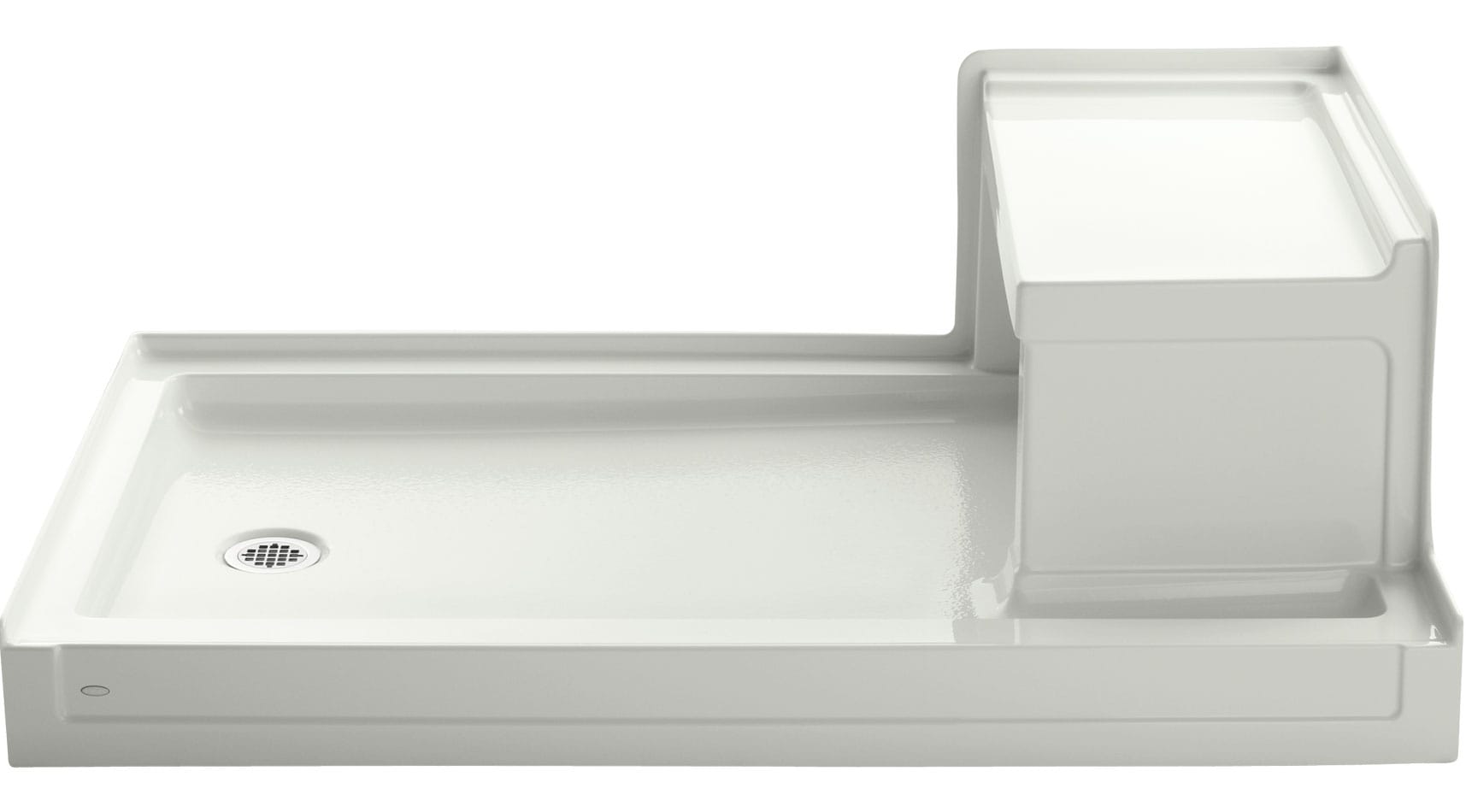  1979-NY Tresham 36.0-in W x 60.0-in L Dune Rectangle Shower pan base with 21.125-in H Threshold (Left Drain)