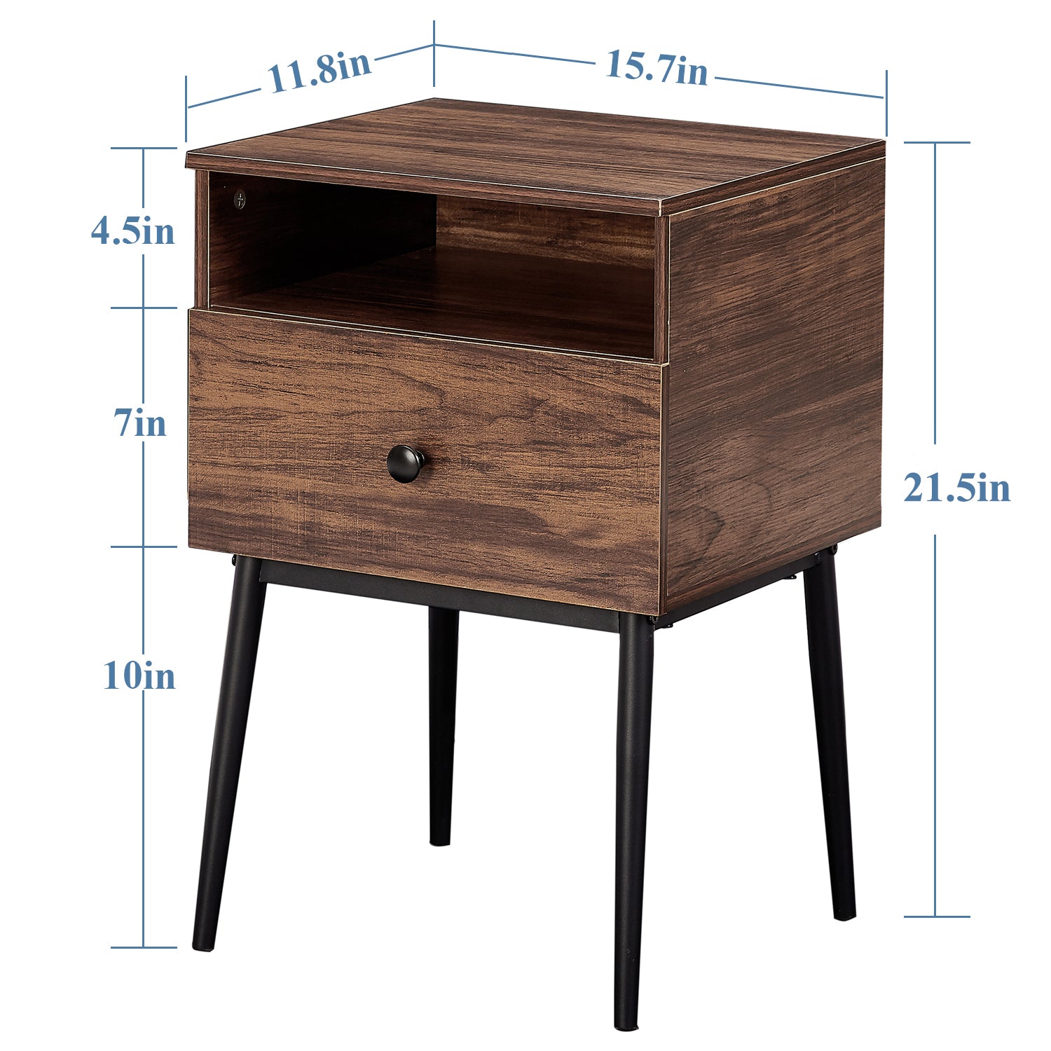 Vecelo LOE-HY-NS06-ATB nightstands - View #2