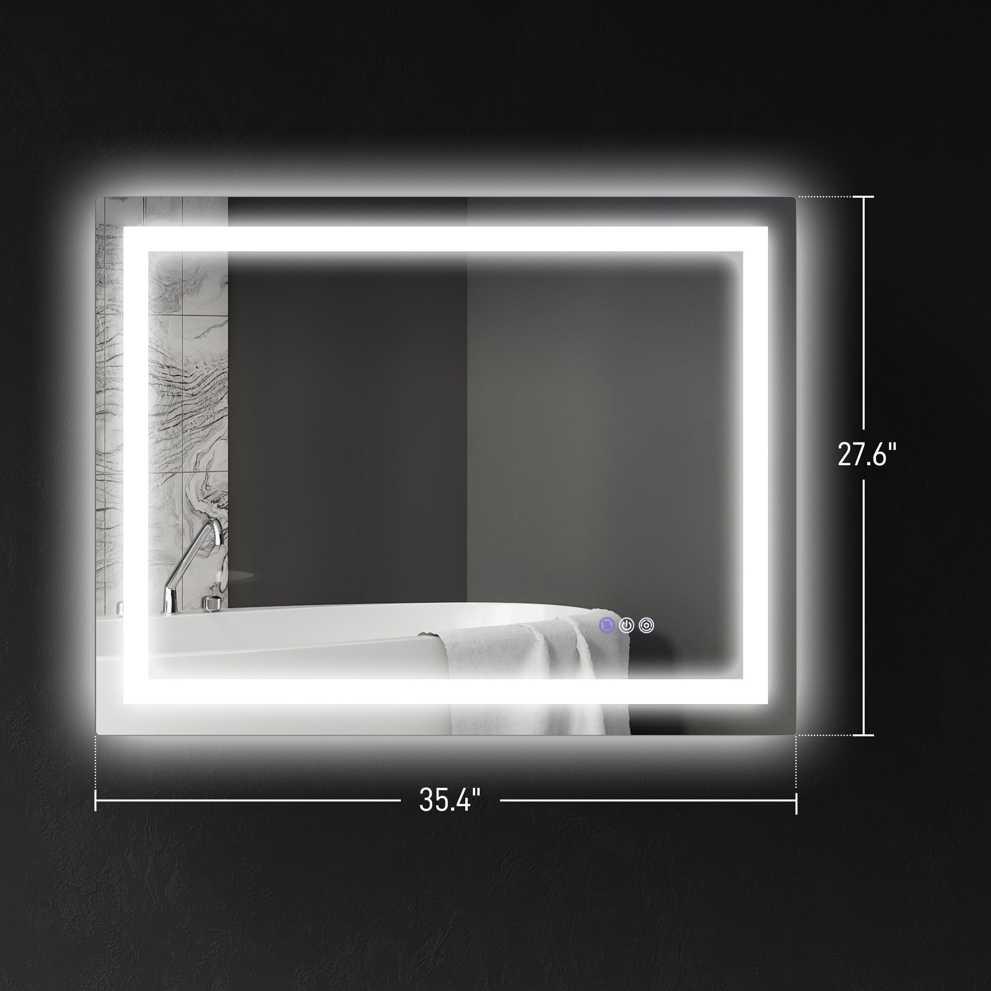 LOVMOR SF-M-W2225P229191 Framed-Bath-Mirrors - View #7