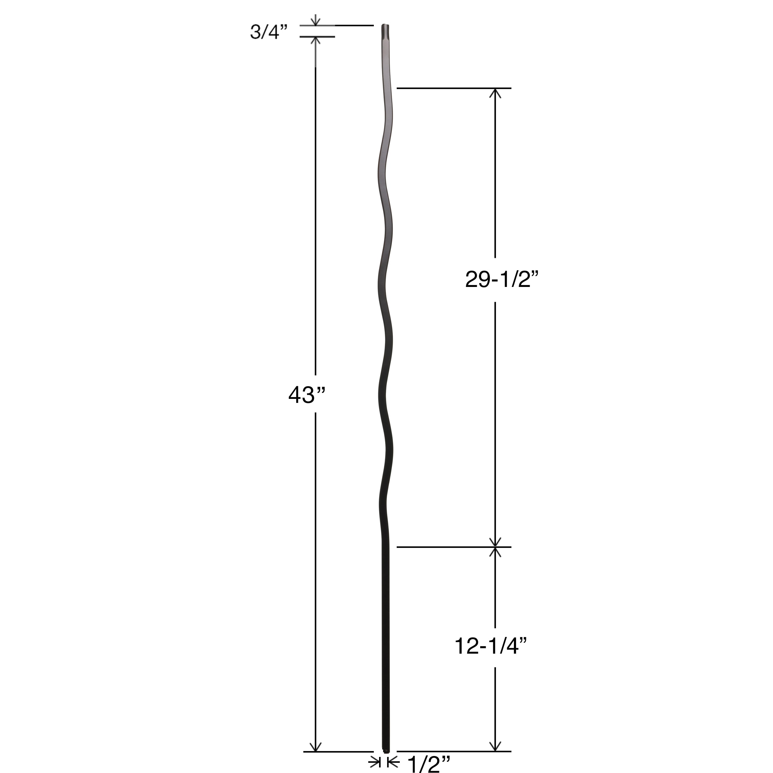 RELIABILT WGTZZRC Interior-Stairpart-Balusters - View #5