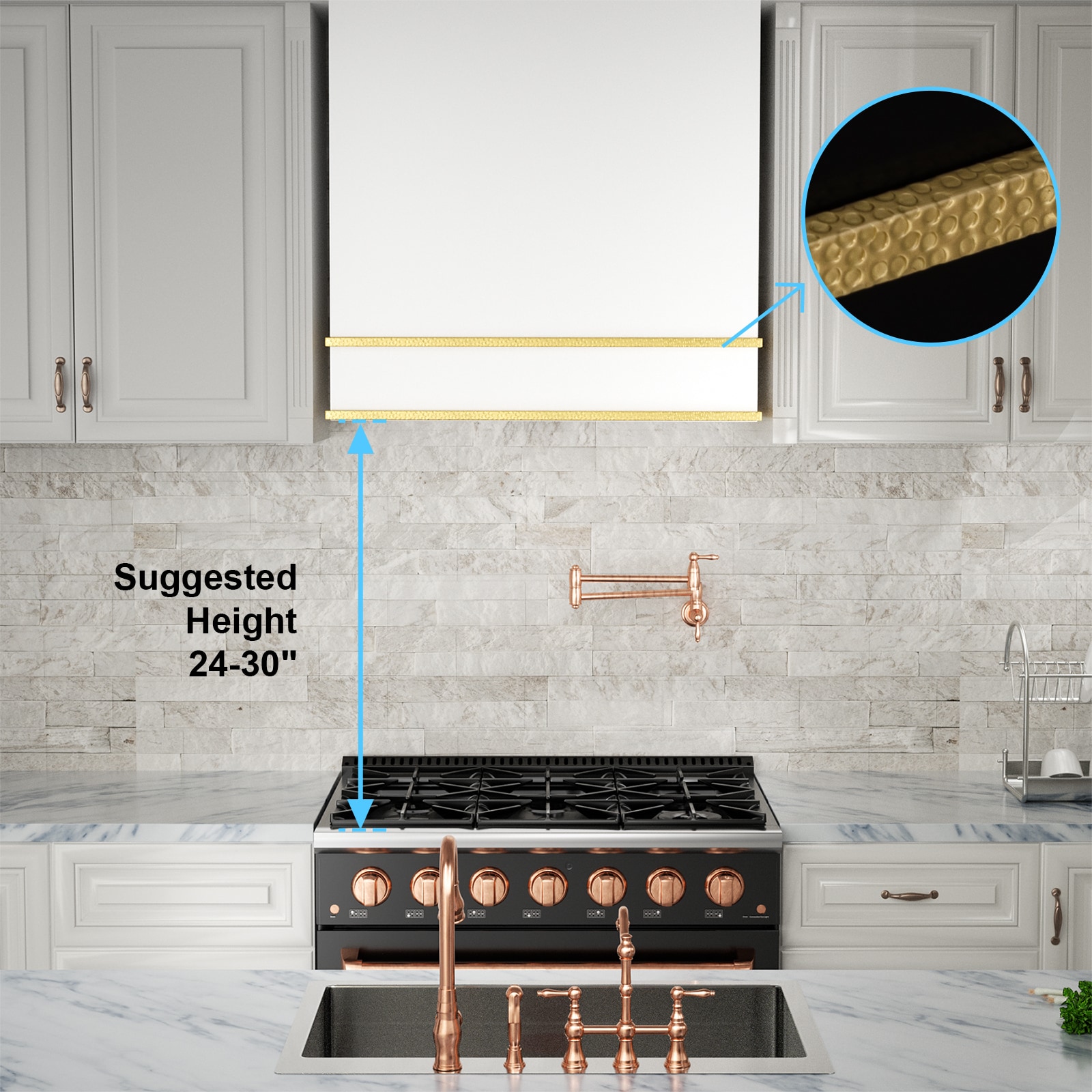 Akicon AK-HS30HB-SWG Wall-Mounted-Range-Hoods - View #6