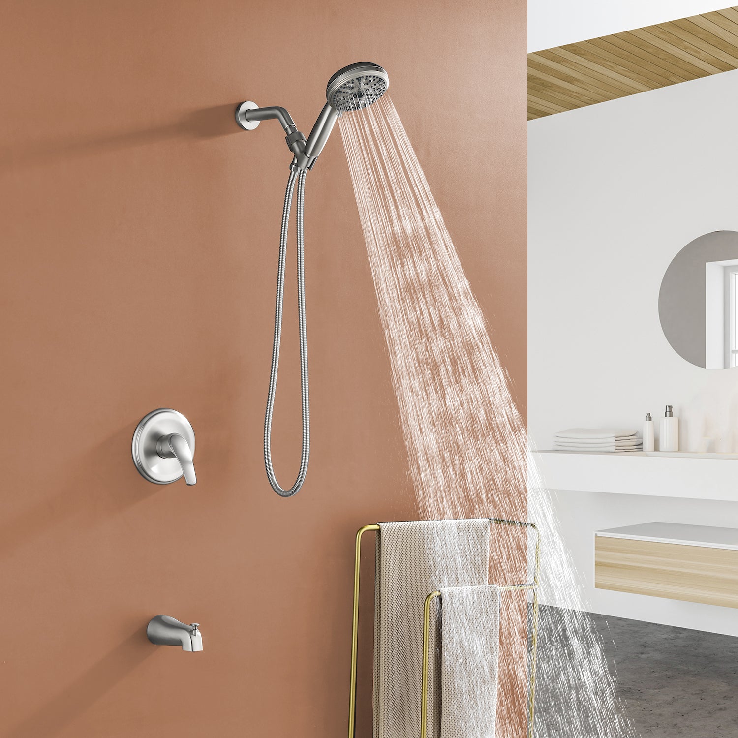 Boyel Living BL88047BN Tub-Shower-Faucets - View #3
