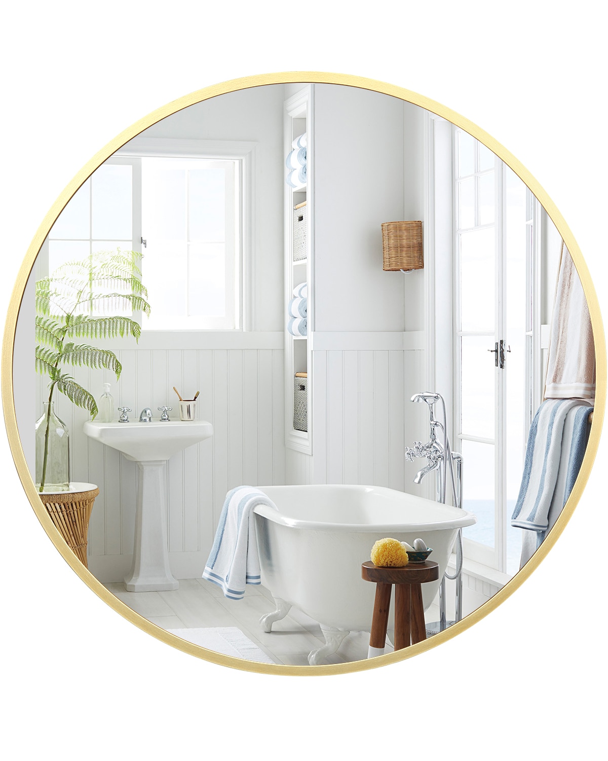 GAOMON LSPPJOK-RUO2D9IH0K Framed-Bath-Mirrors - View #3