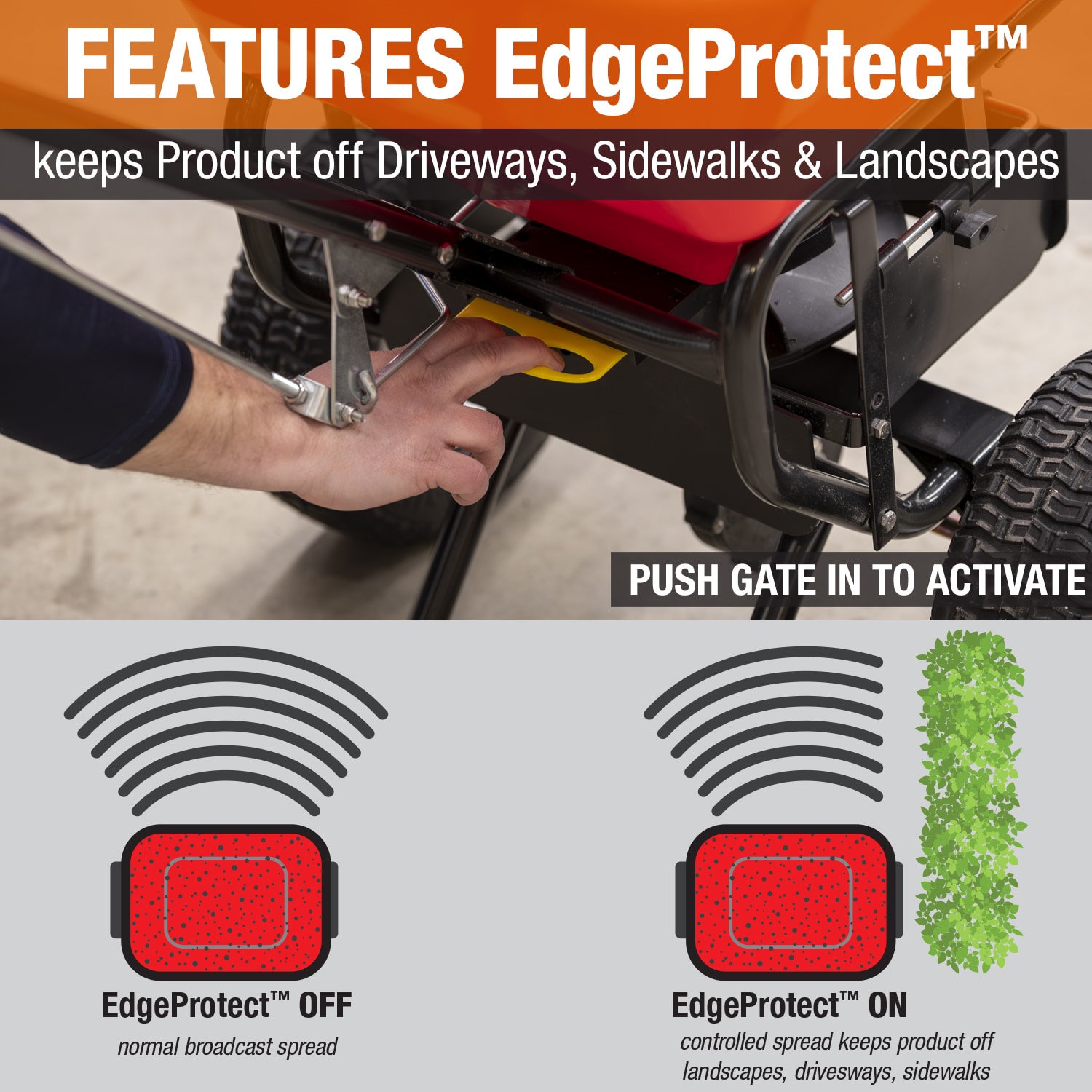 Buyers Products 3042650 Push-Spreaders - View #3